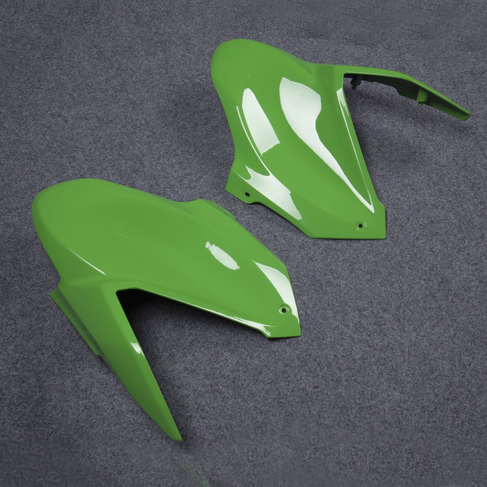 Amotopart Fairing Kawasaki Z900 2017-2019 Vihreä ABS-muoviruiskutus yleinen korirakenne