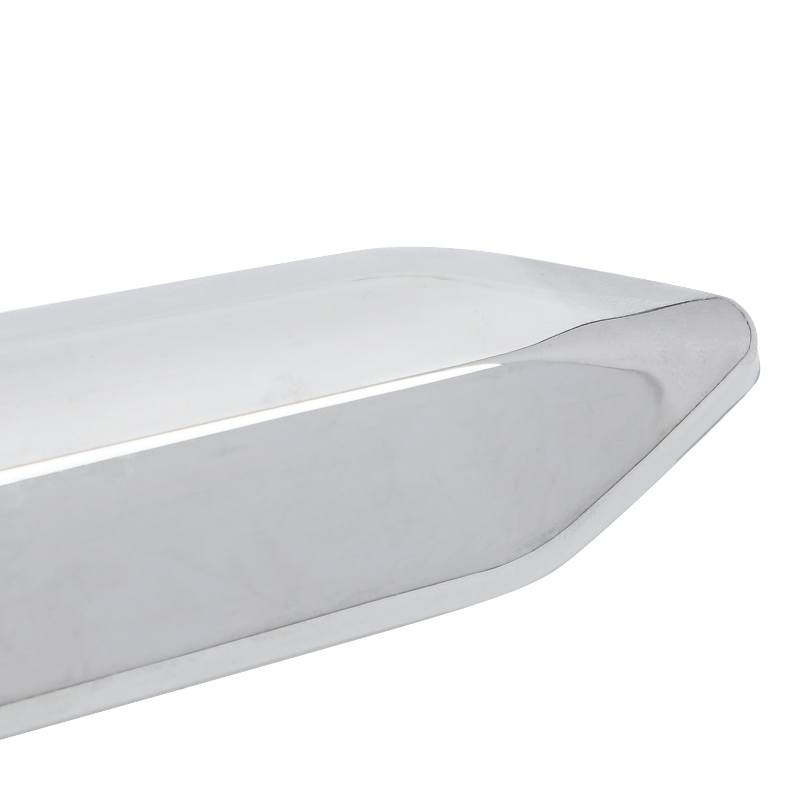 Paire de couvre-jambes de pare-brise chromés pour Honda Goldwing GL1800 2018-2021 générique