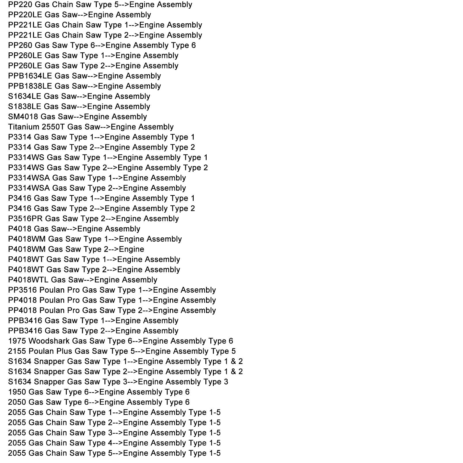 Moduł cewki zapłonowej 530039198 dla rzemieślnika łańcuchowej Woodshark Wildhing Craftsman