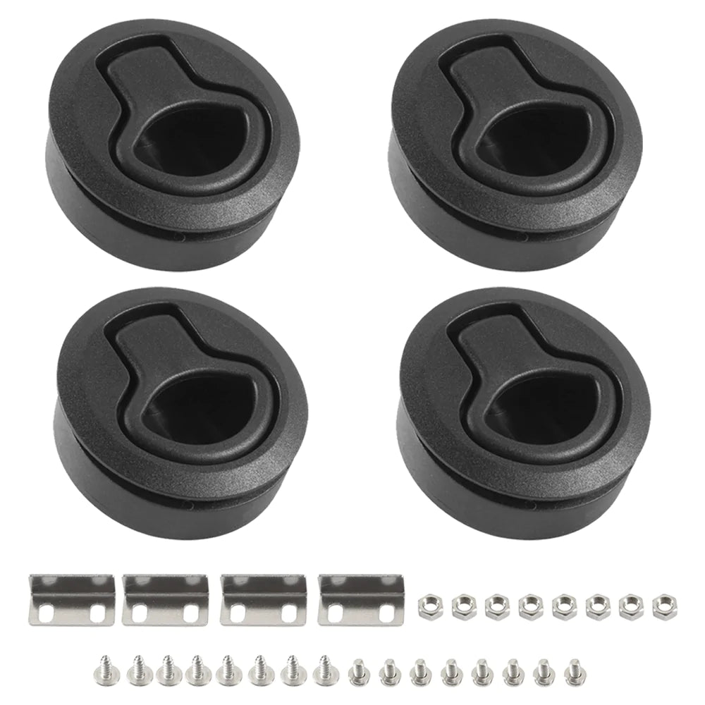 4¡ÁRV La porta della barca sostituisce la chiusura a scatto del portello da 2" Chiusura a tirante rotonda da 1/2"