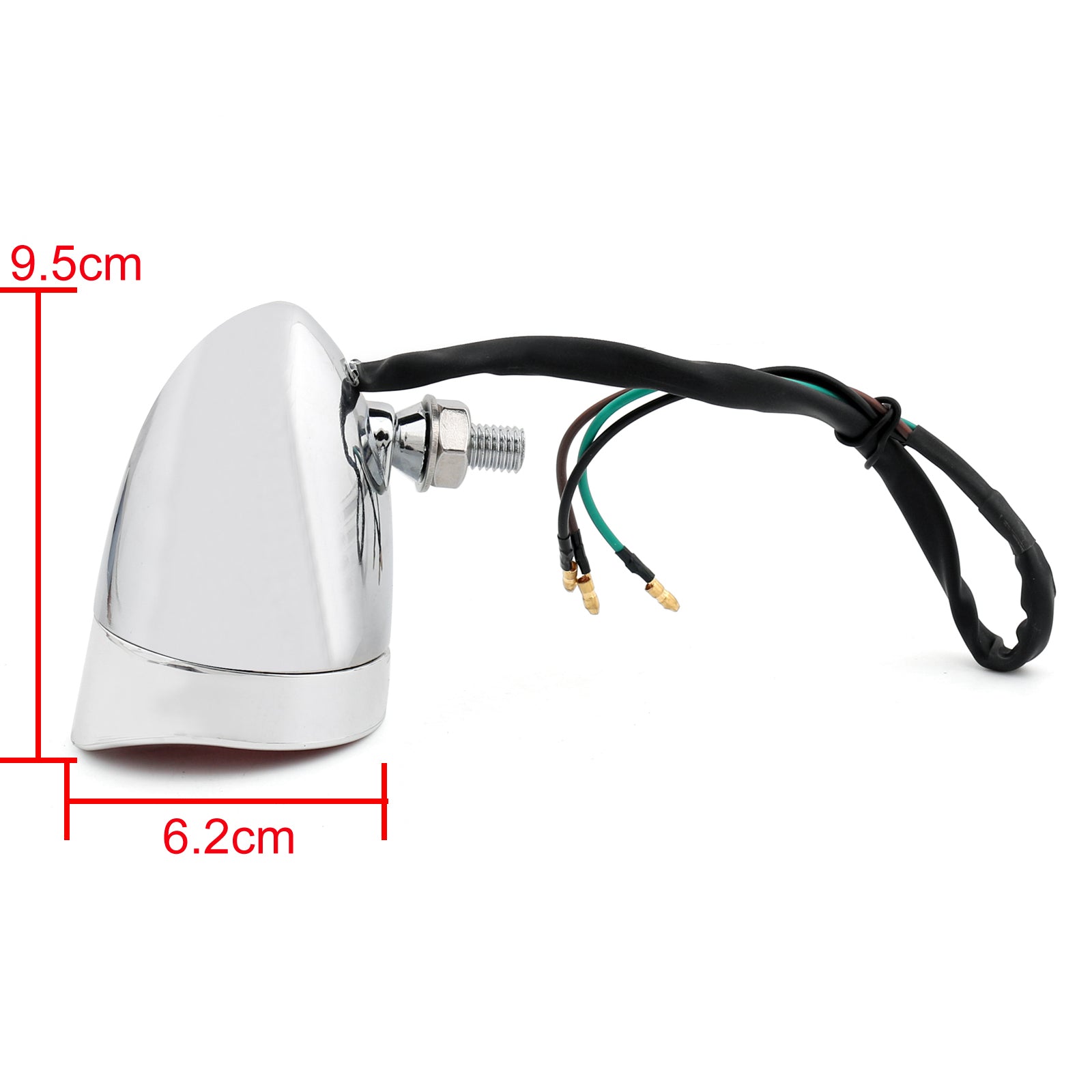 Universeel motorfiets achterkentekenrem enkel achterlicht voor generieke Harley