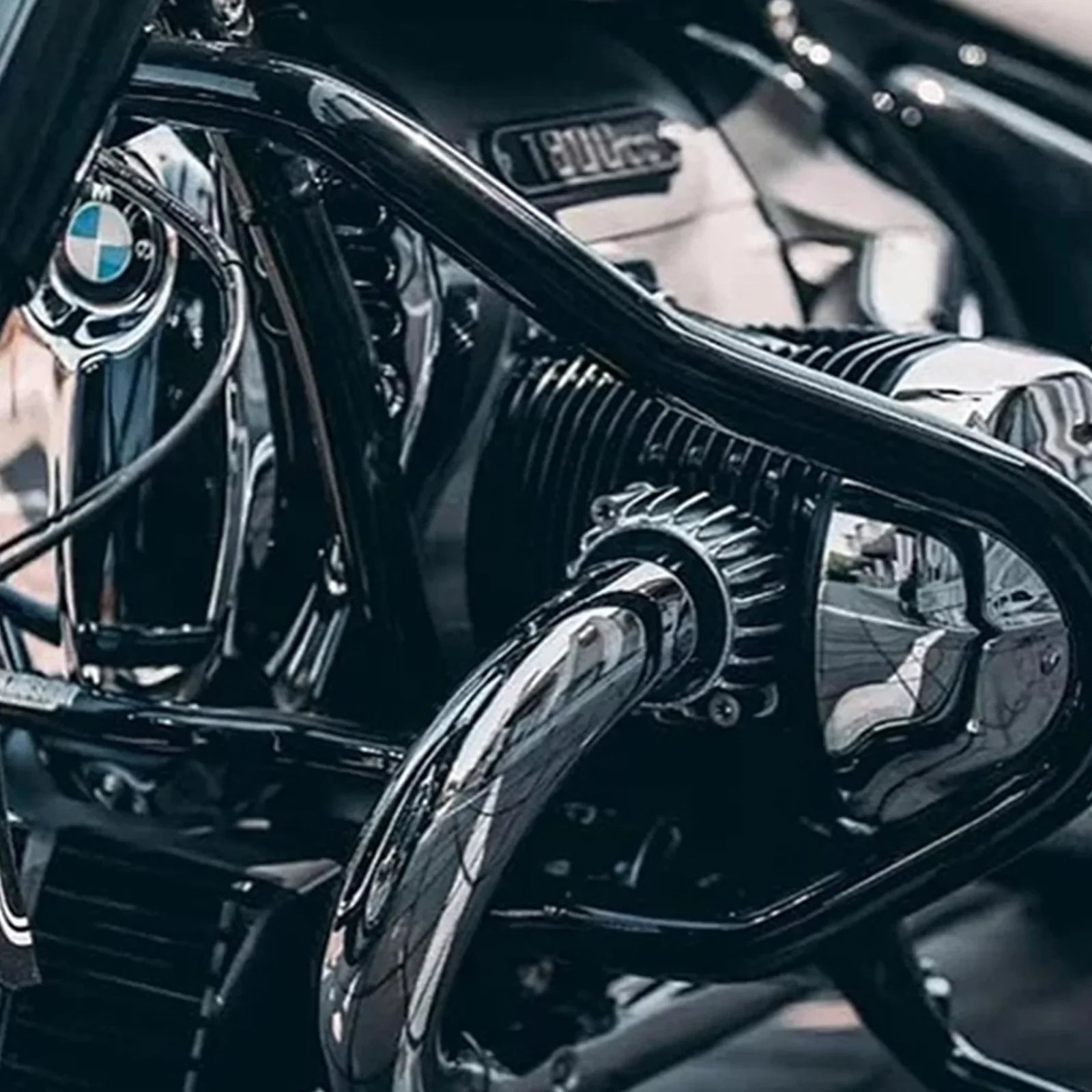 20-21 BMW R18 Classic Strażnik Strażowy Ramka przeciwpoślizgowa Ochracją Ogólne