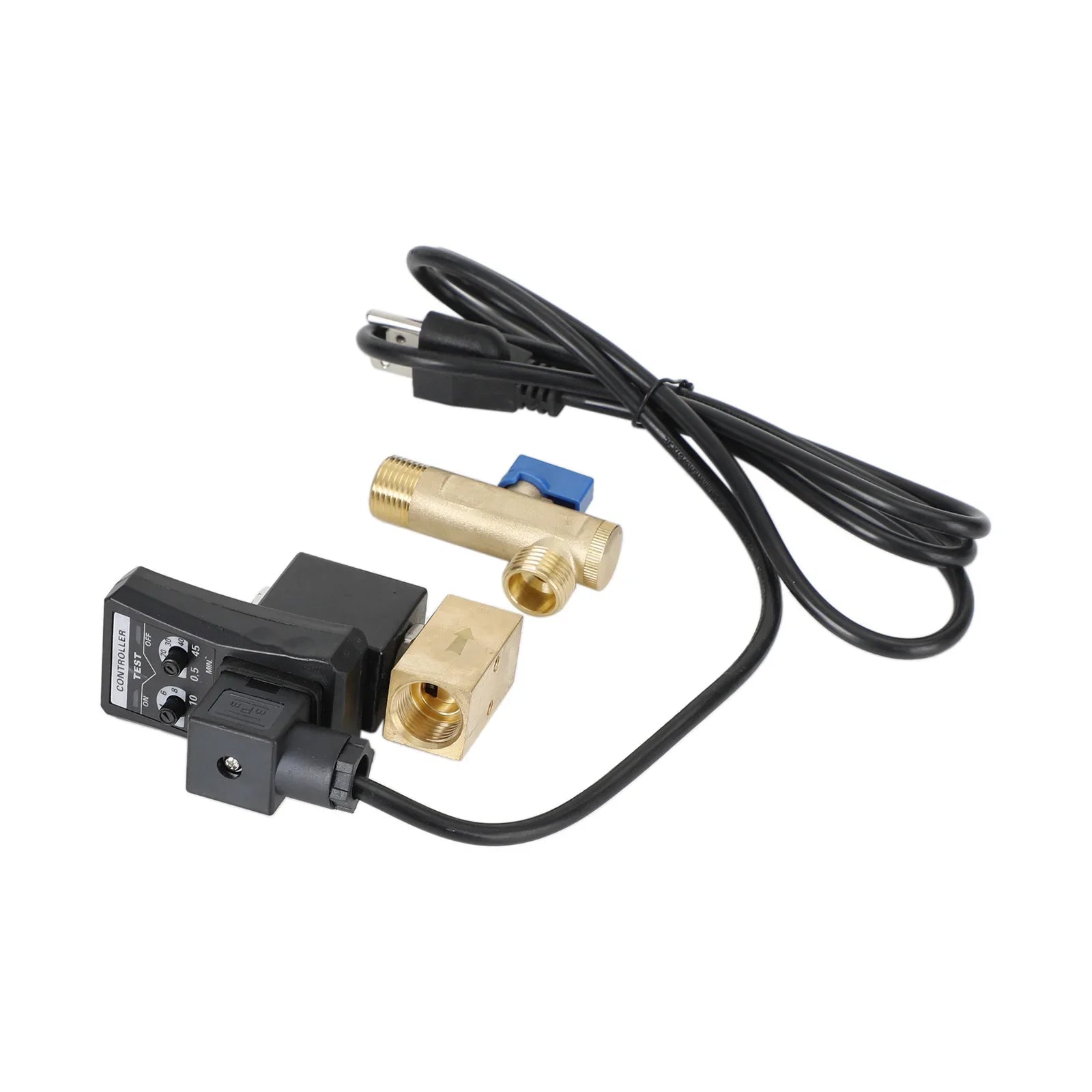 Ac110V 1/2" Valvola di scarico dell'umidità dell'acqua del serbatoio dell'aria temporizzata elettronica automatica