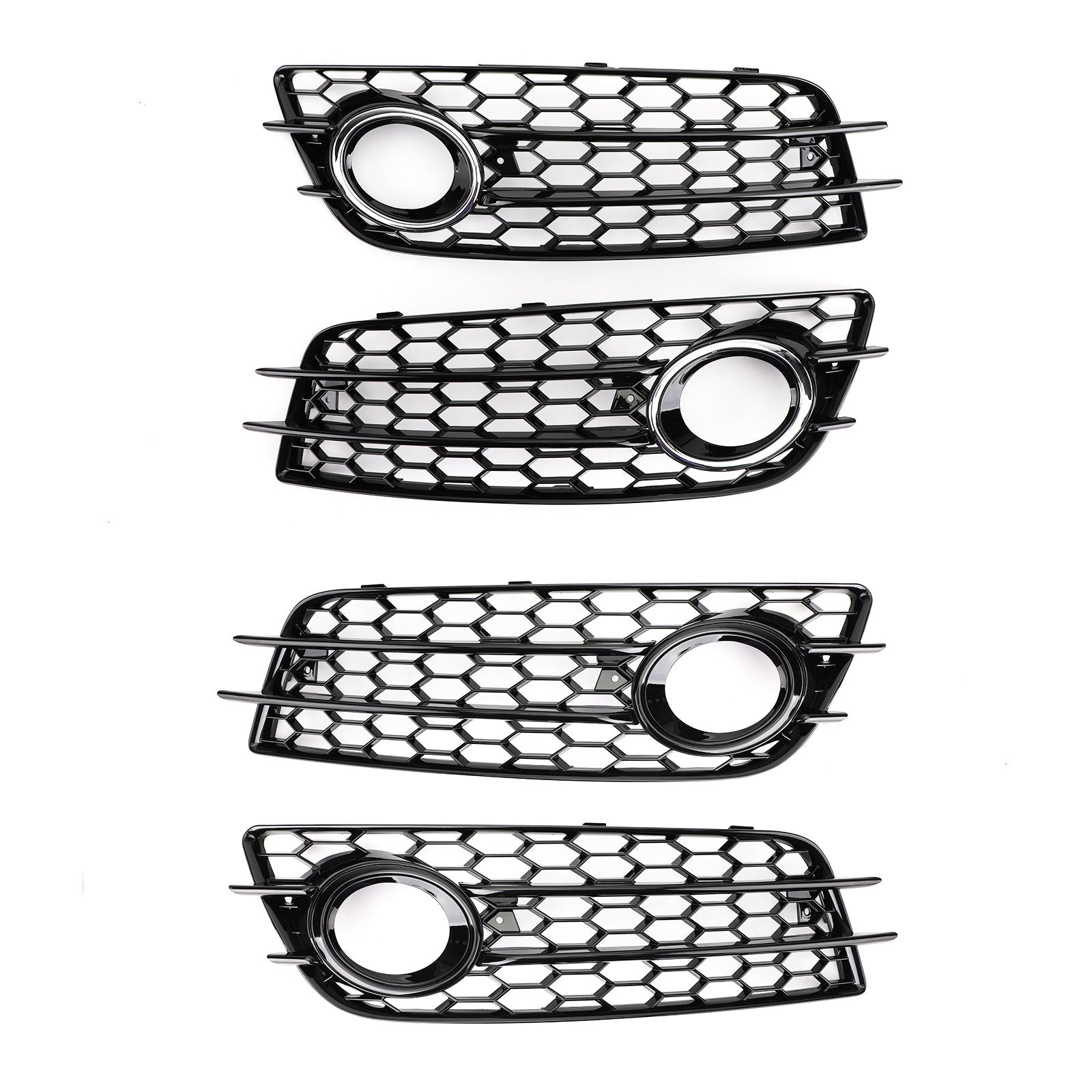 A4 S-LINE S4 2008-2012 Grille antibrouillard de style nid 'abeille Audi