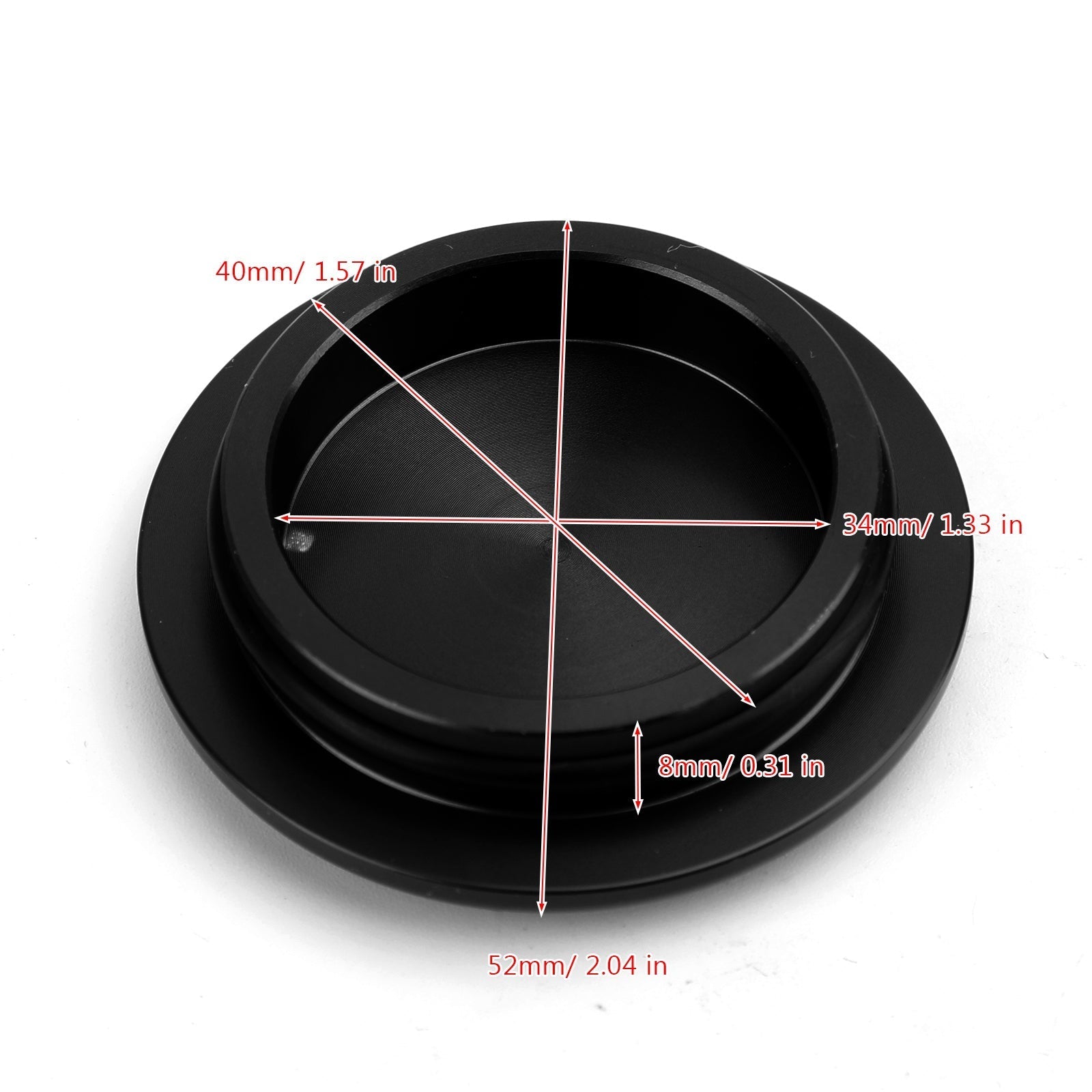 Bilk Aluminium Aluminium otwór otwór do otworu dla Kawasaki EN650 Vulcan S 650 15-19 Generic