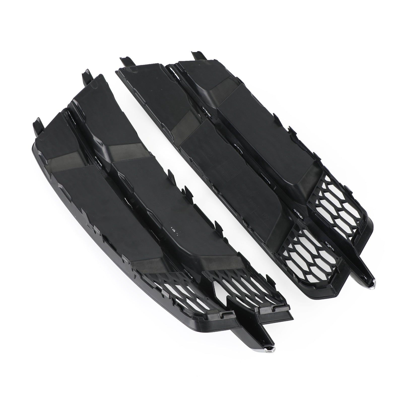 Parrilla inferior del parachoques delantero para Audi A6 C7 S-Line 2016-2018 negro cromado