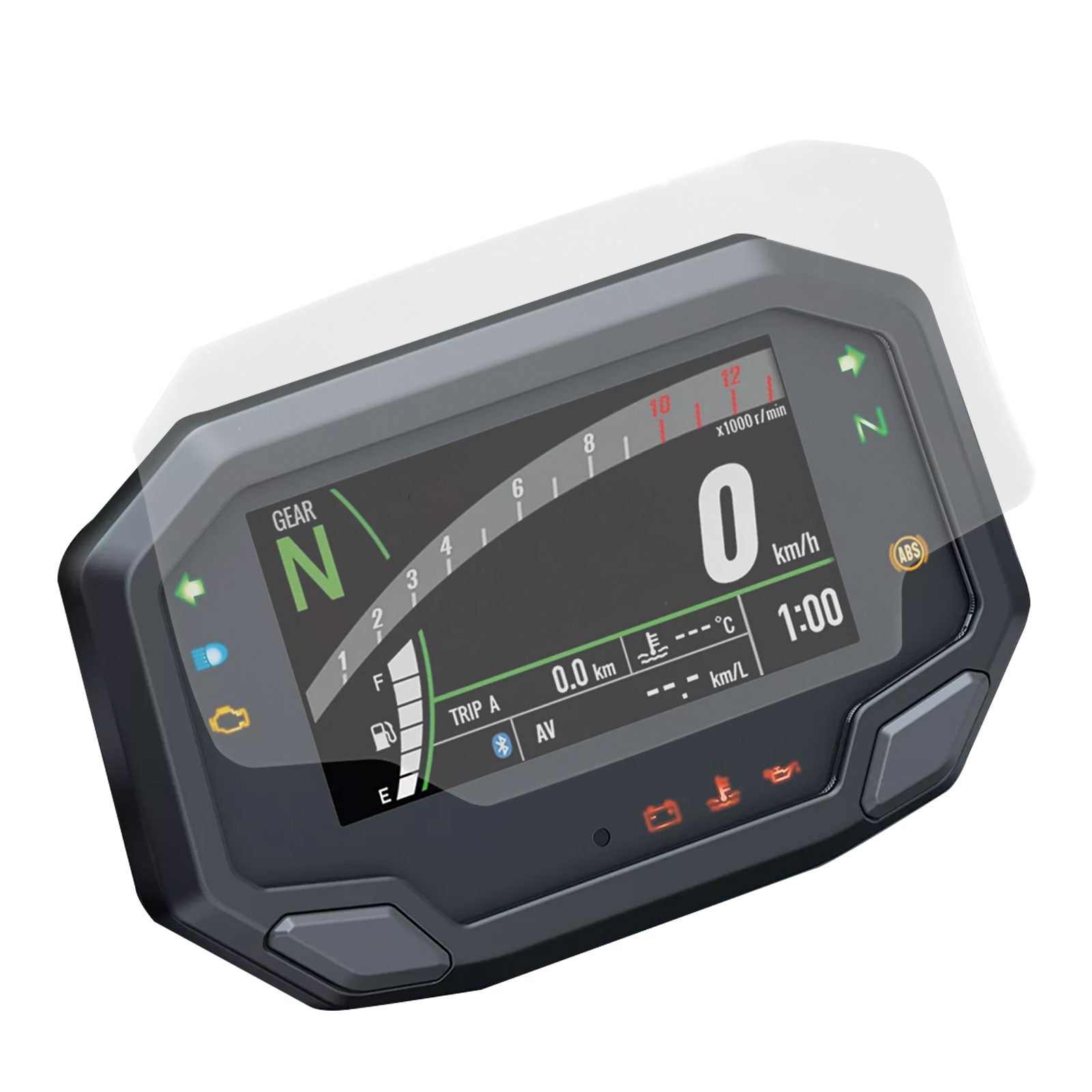 Protection d'écran de tableau de bord à gratter pour Kawasaki Ninja 650 1000 2020 générique