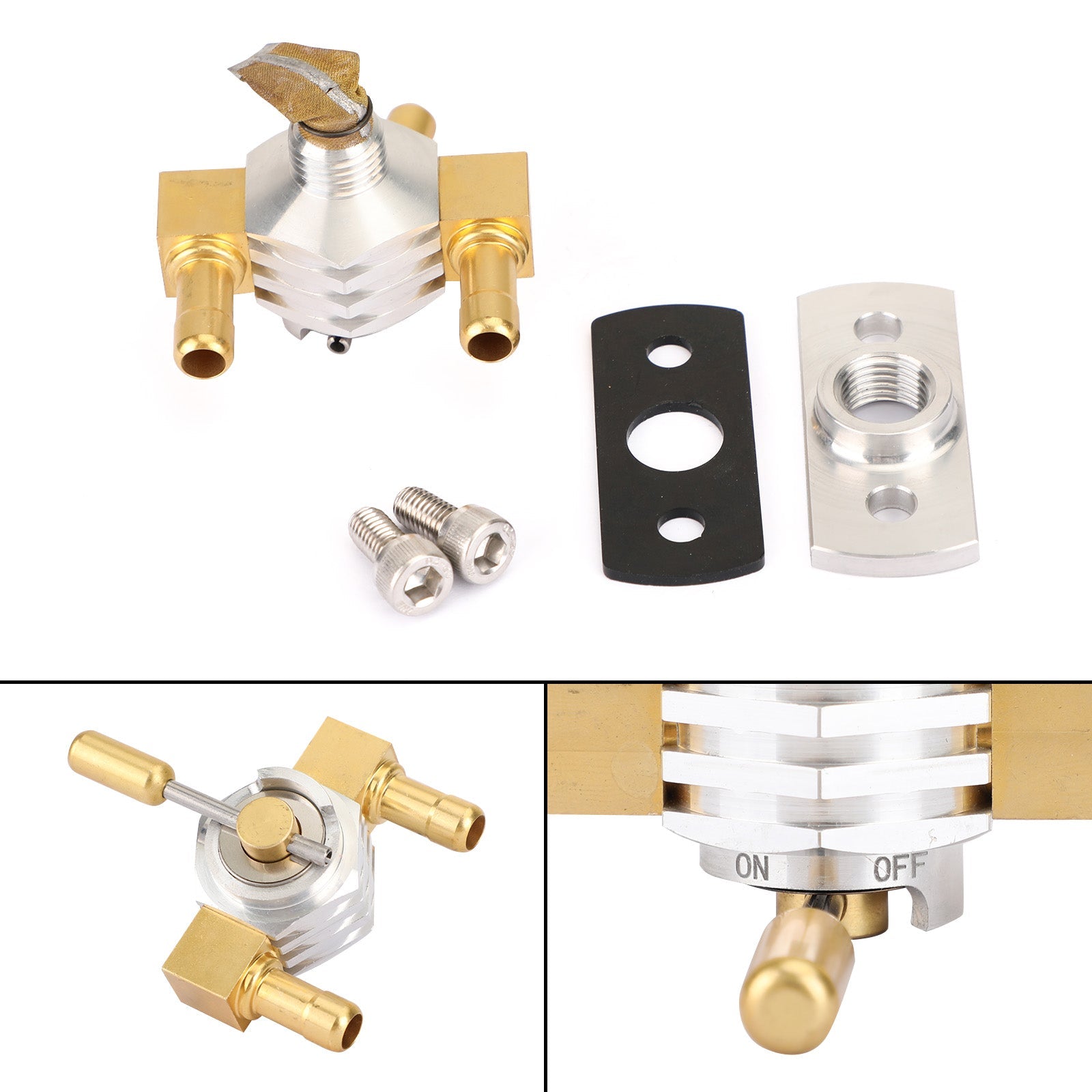 Zawór paliwa Petcock dla Yamaha Banshee YFZ350 87-05 Raptor YMF660R 01-05 ogólny