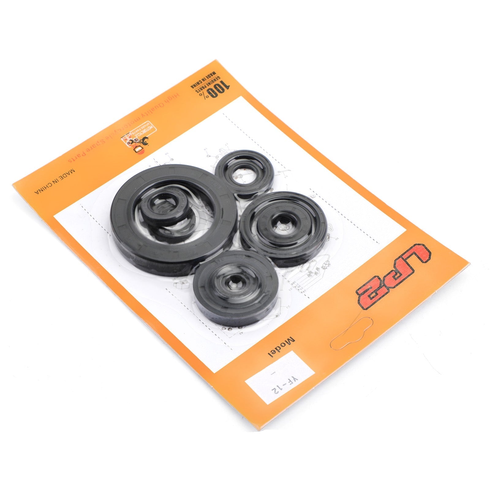 Kit paraolio motore 9 pezzi per Honda CR250R 2002-2004 cr250r cr-250r generico