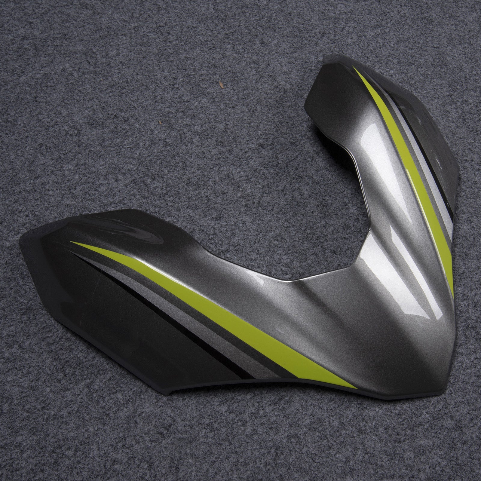 Amotopart Carénage pour Kawasaki Z900 2017-2019 Argent Injection Plastique ABS Carrosserie Générique