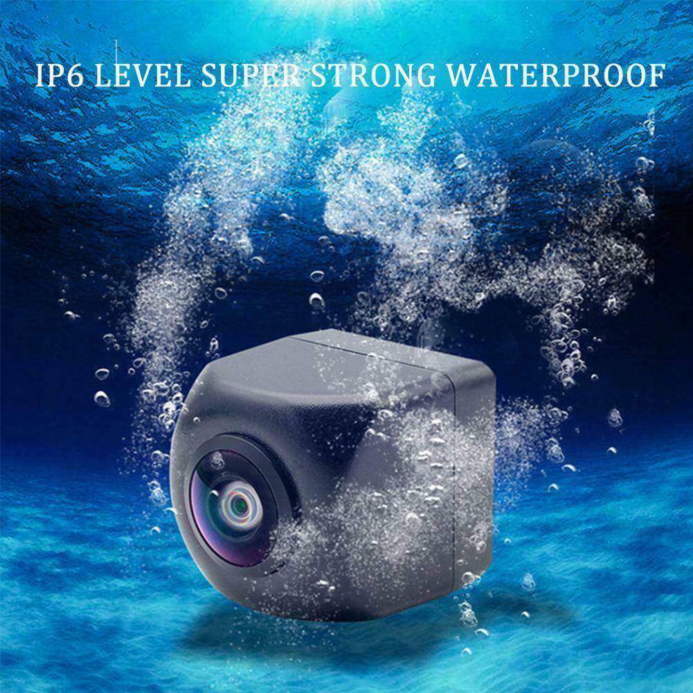 Cámara de marcha atrás inalámbrica con vista trasera de coche WiFi de 175° para iPhone/Android