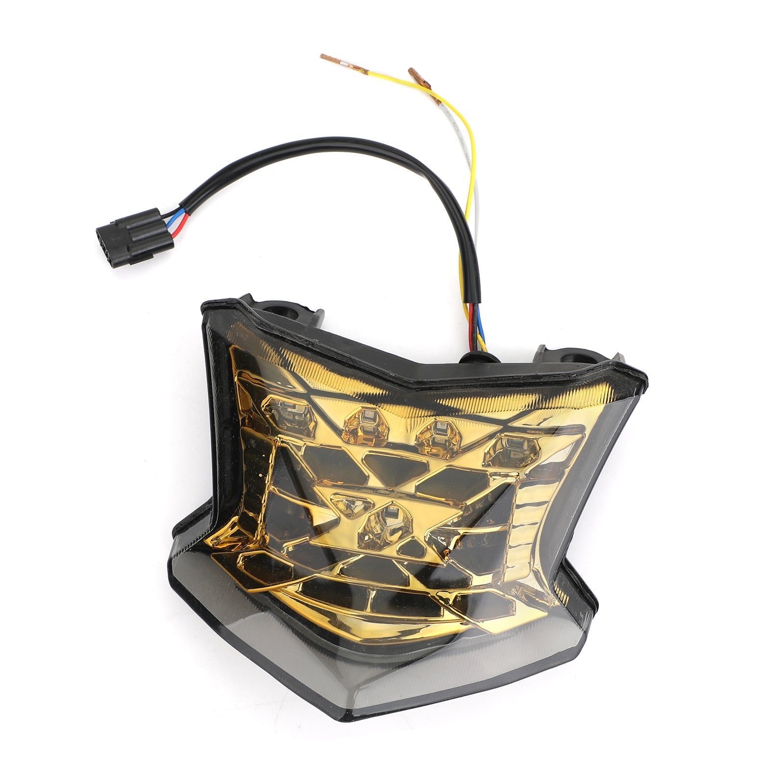 Clignotants de frein à LED feu arrière pour Kawasaki Z650 Ninja 650 Z900 17-19 argent générique