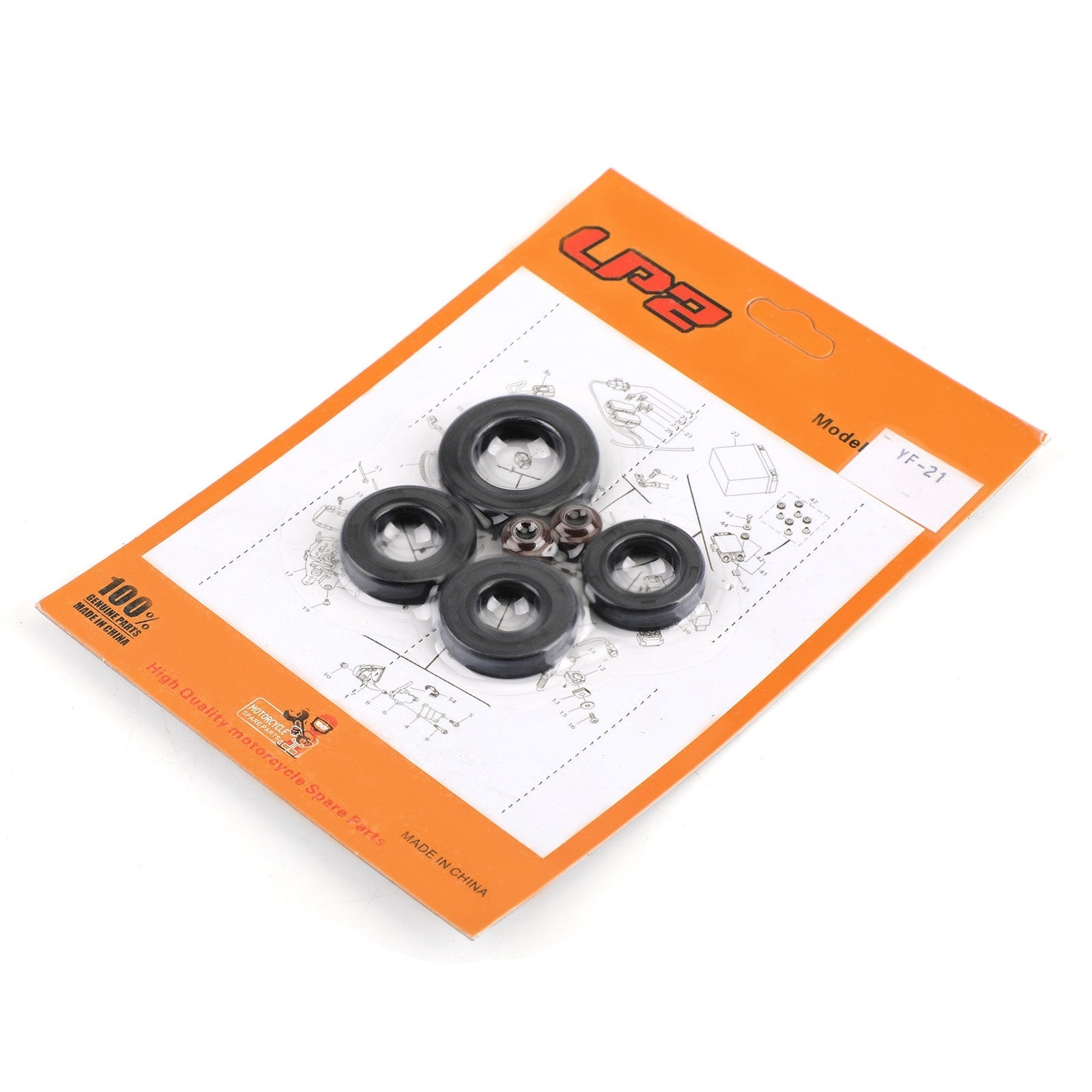 Kit paraolio motore Honda CB100 SL100 XL100 CB125S CL100 Guarnizioni da 6 pezzi