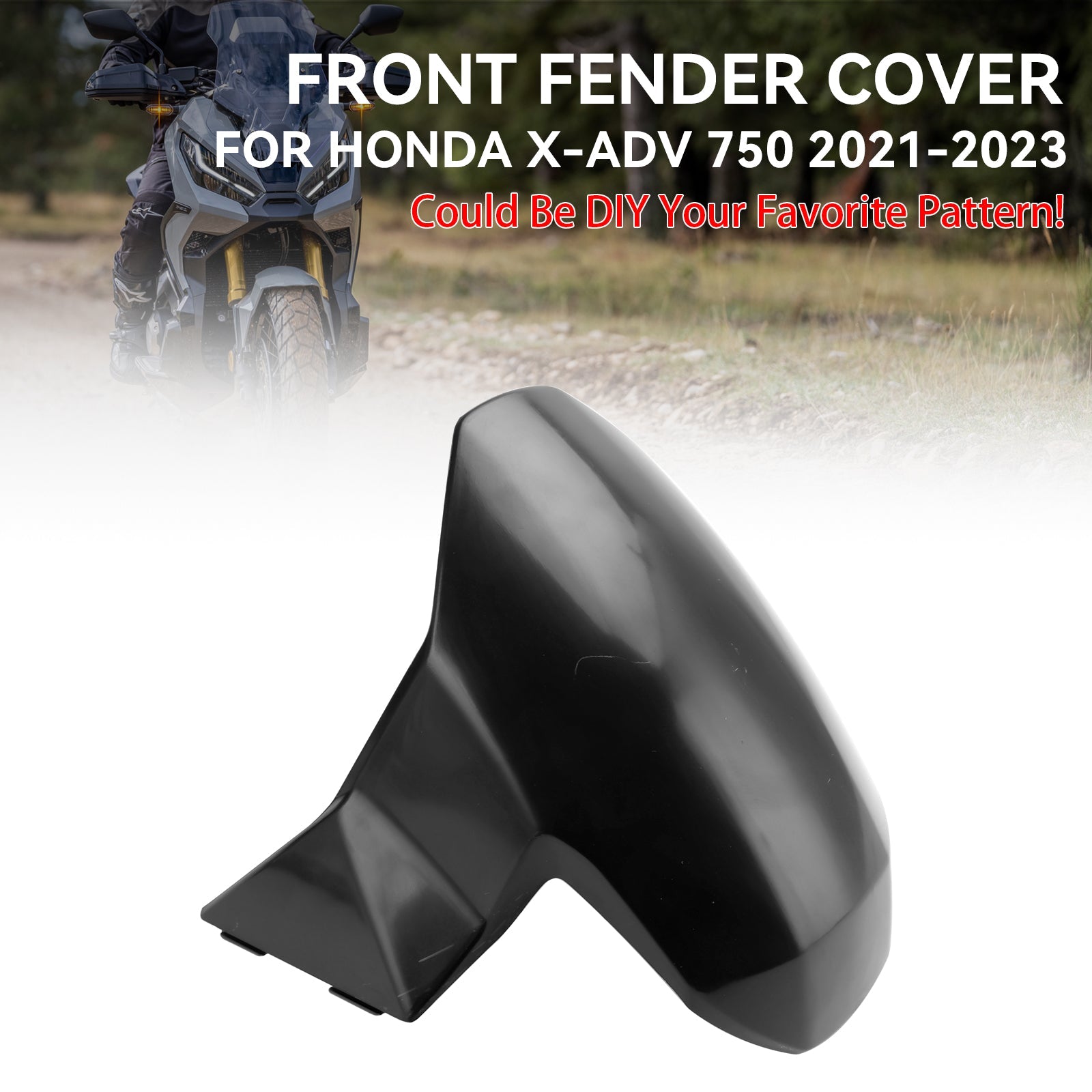 Honda X-ADV 750 2021-2023 Carénage de carrosserie ABS Moulage par injection non peint