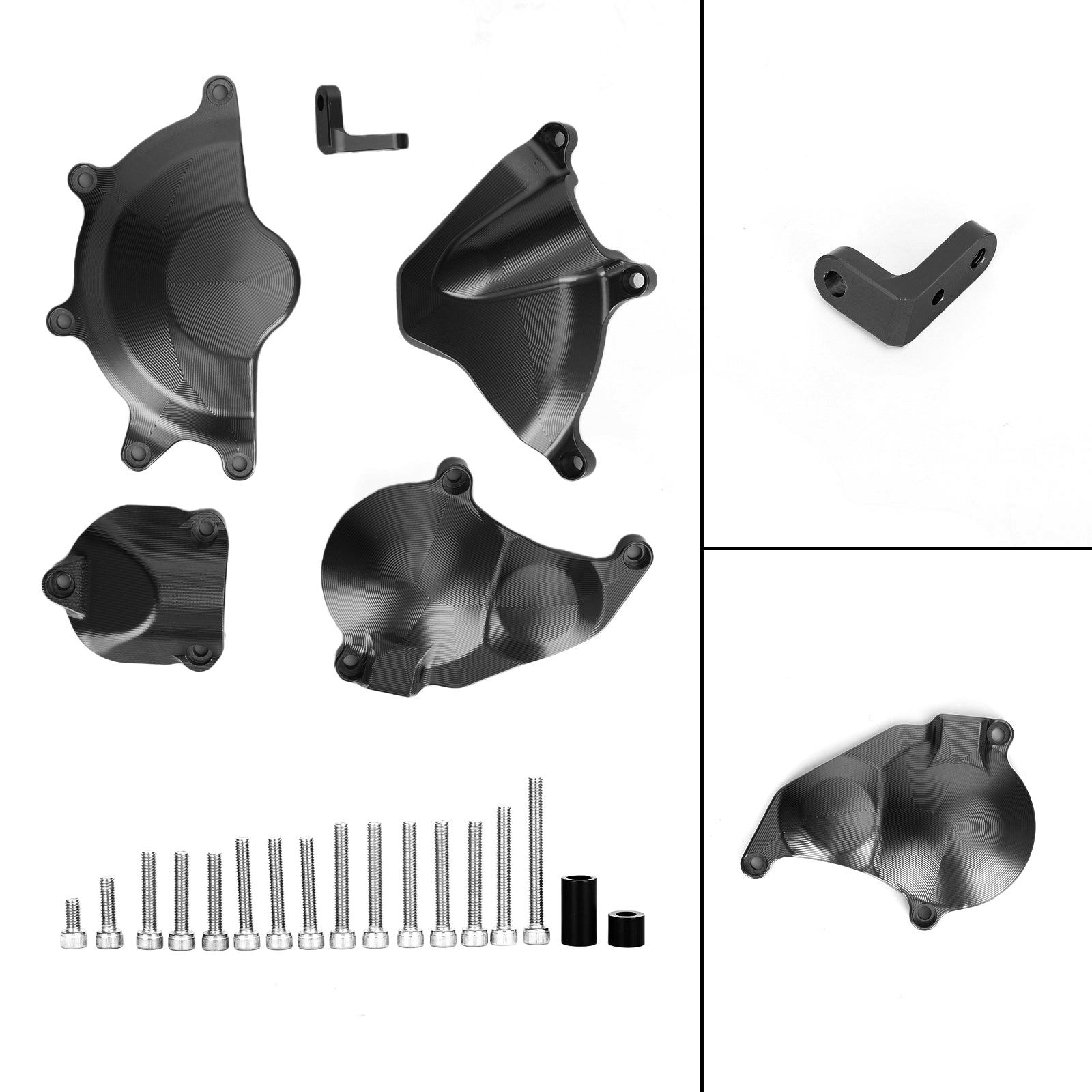 Aluminiowy silnik kapturowy dla BMW S1000RR 19+ S1000XR 20+ Tytan Generic