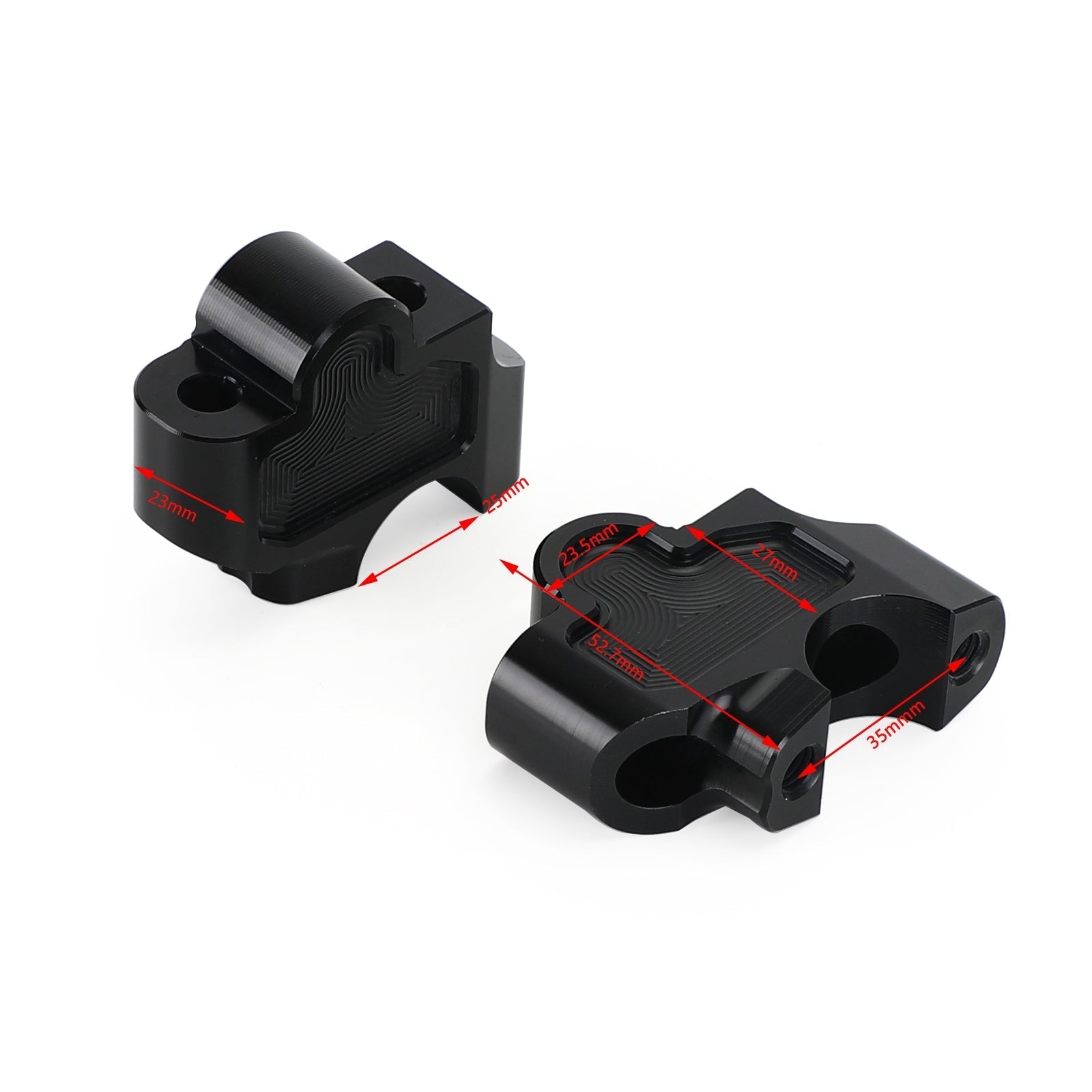 CNC Stuurklem Riser 27mm voor Honda Rebel CMX 250 300 500 1100 2017-2021 Generiek