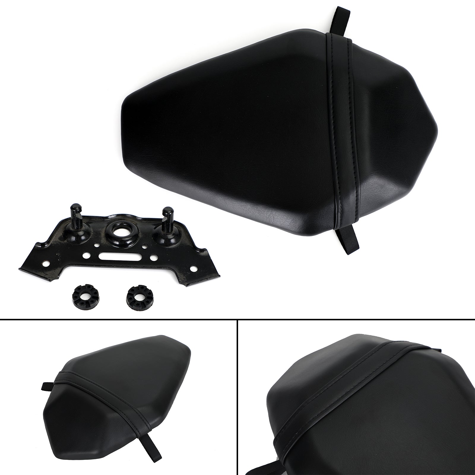 Cojín de asiento trasero negro para Kawasaki Zx-10R Zx 10R 2016-2020 genérico