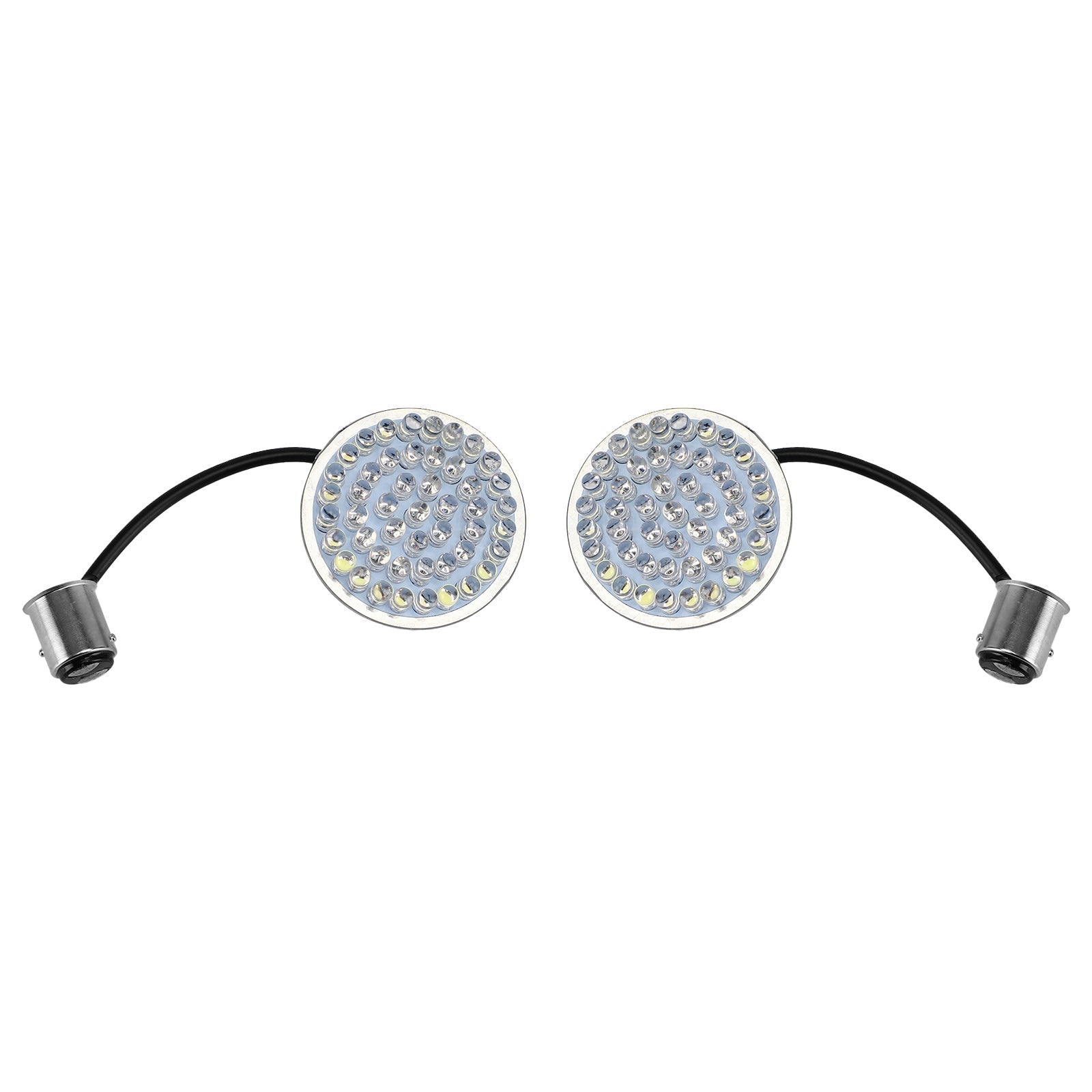 2 kpl 1157 LED-vilkkuvalot Dyna Softail Street Glide Road King Generic -malliin