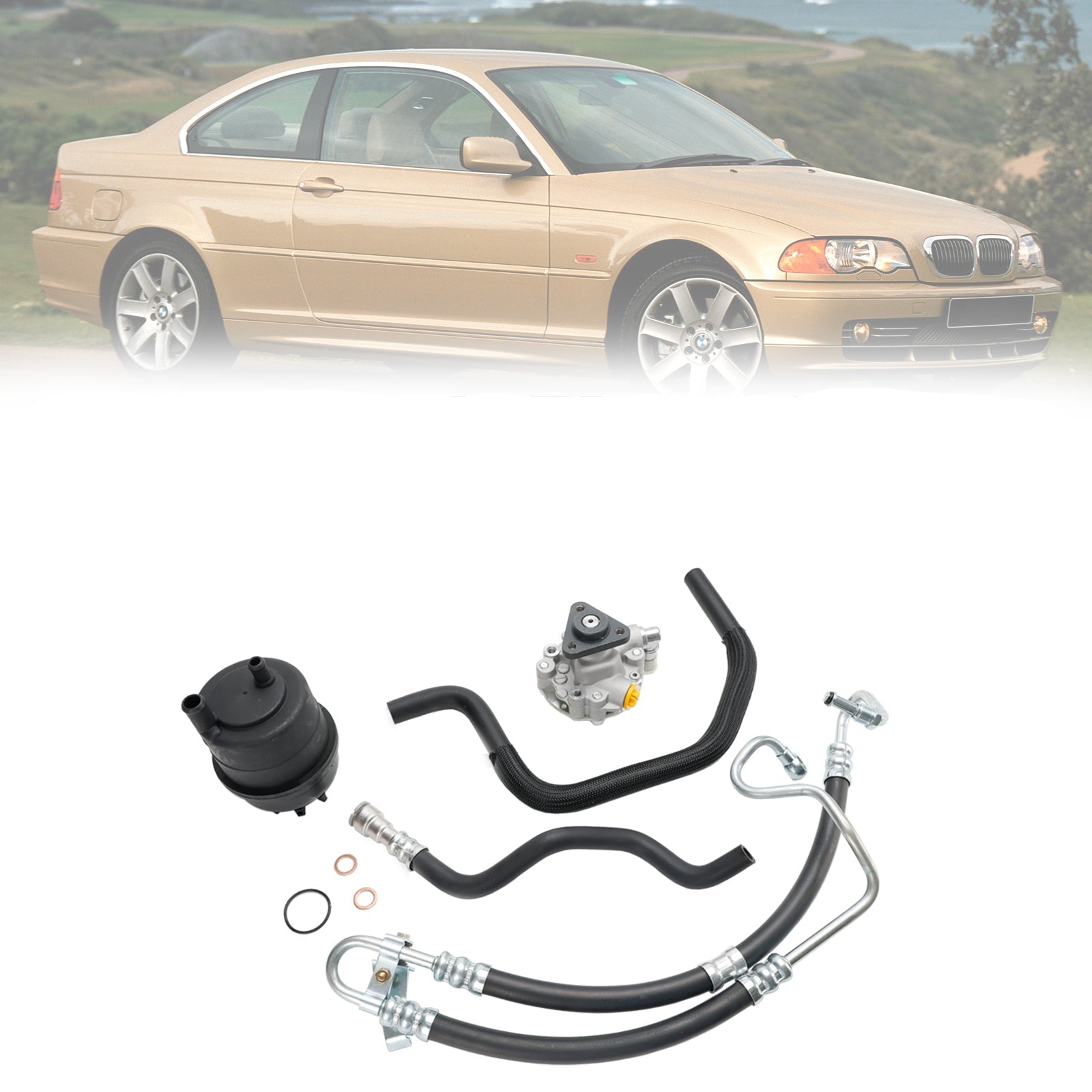 Stuurbekrachtingsonderdeel: Pomp 32416760036/32416750423 voor BMW E46 325 330 (2000-2005) - Snelle levering