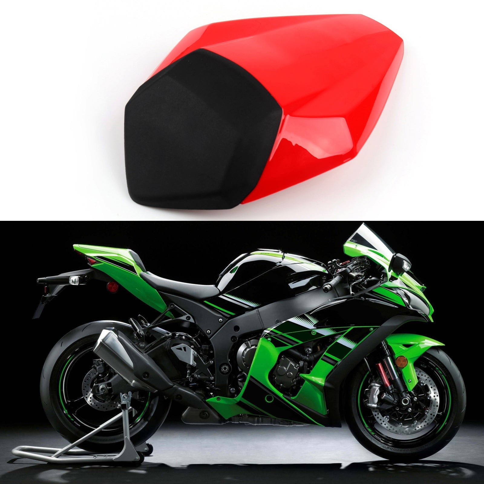 Capot de couverture de siège arrière pour Kawasaki Nijia ZX10R (2016) 7 couleurs générique