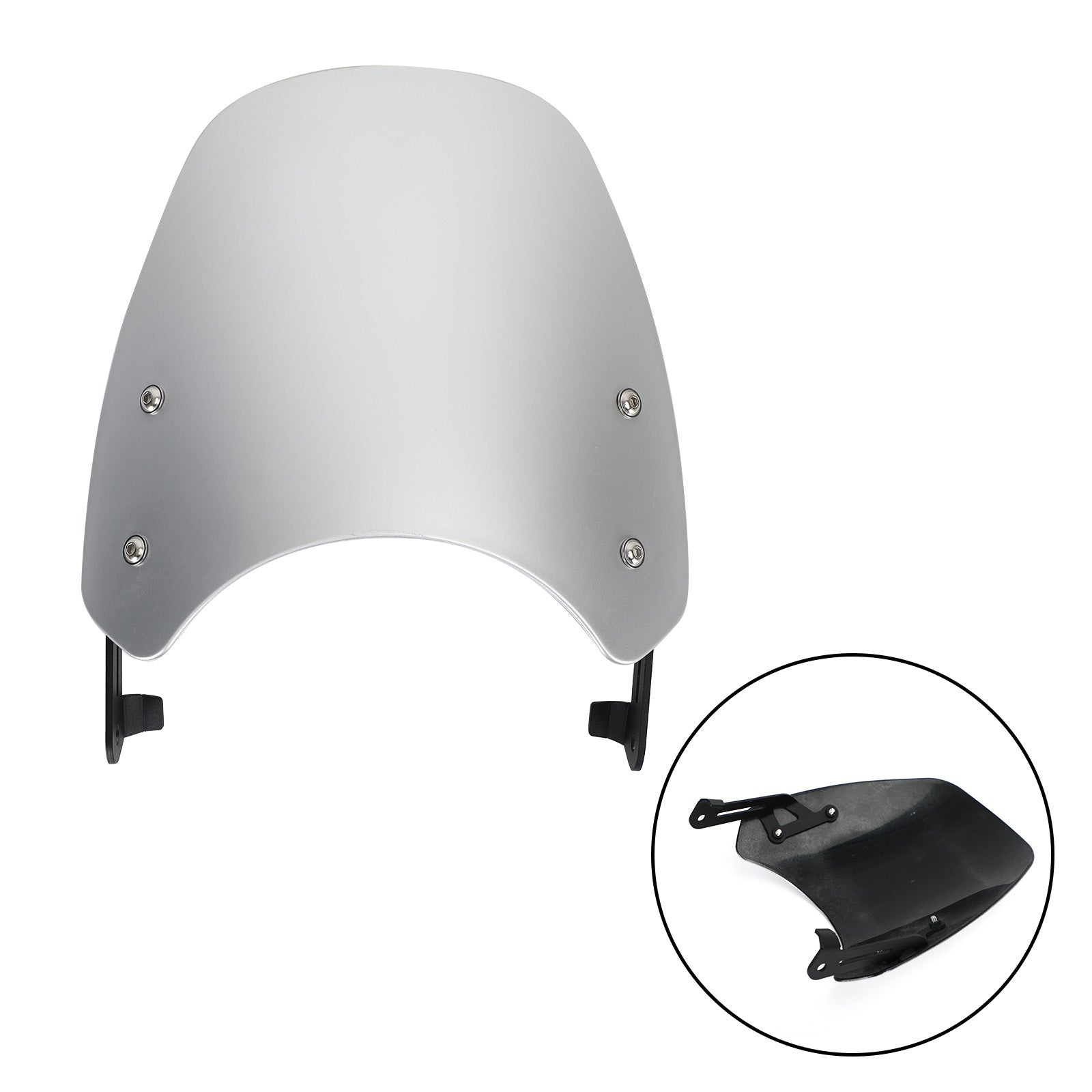 Parabrezza motociclistico ABS per la velocità trionfo gemello 1200 2019-2021 generico