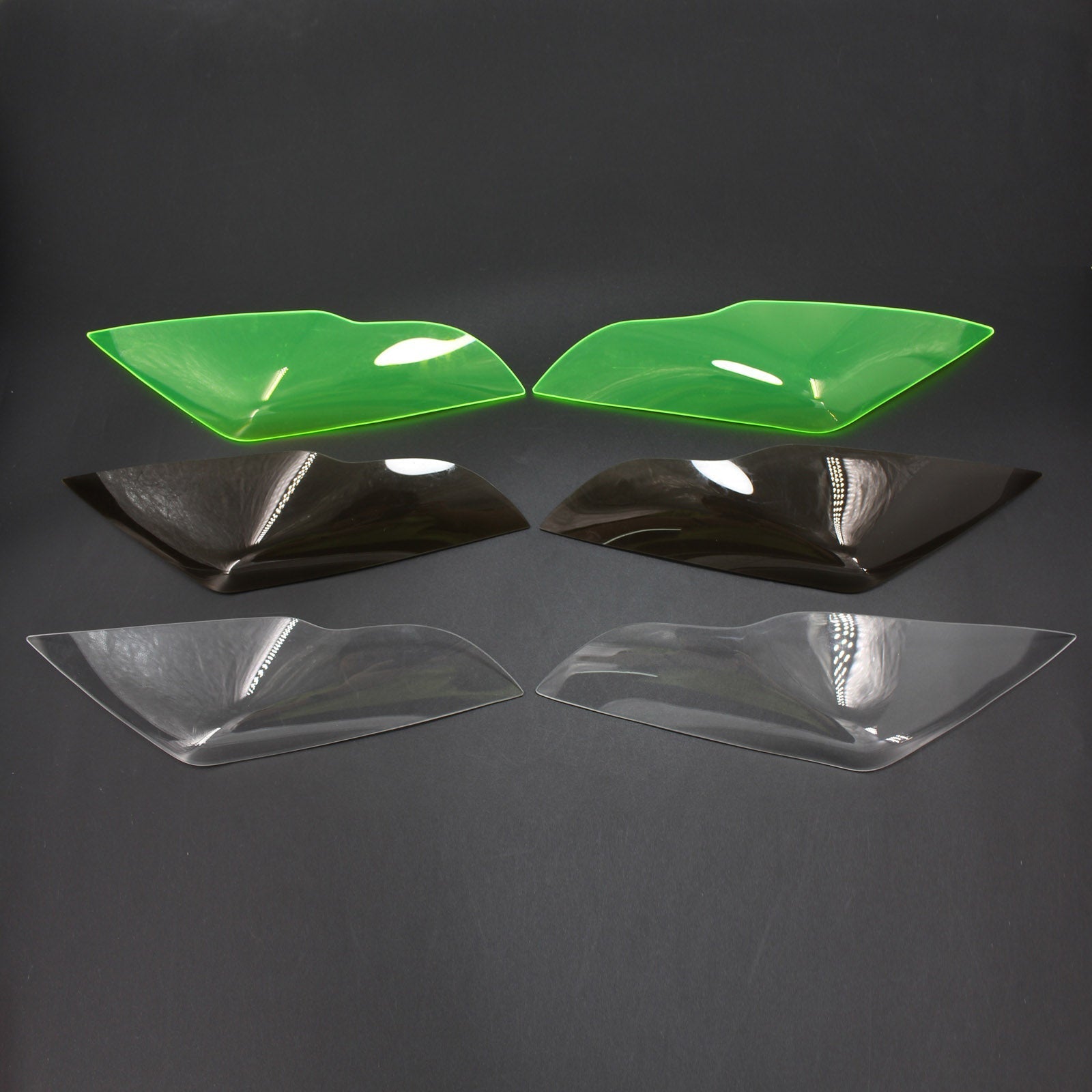 Kawasaki ZX-10R ZX 10R 2011-2015 Generic Smoke Front Lighthouse -linssin suojaaminen