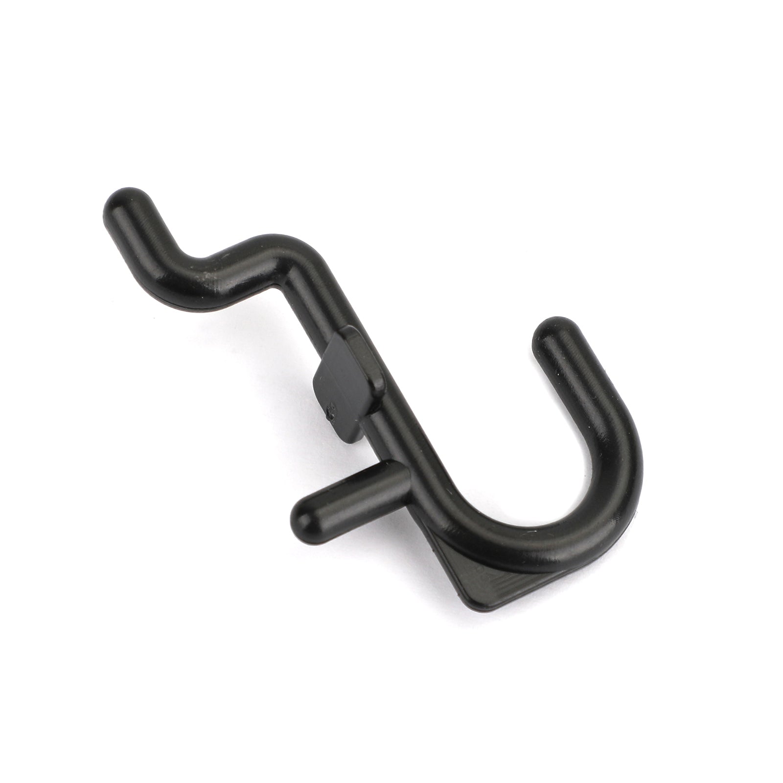 Areyourshop Peg Board Koukkusarja Autotallin säilytystyökalu Pegboard 100 kpl J muovinen lukituskoukku