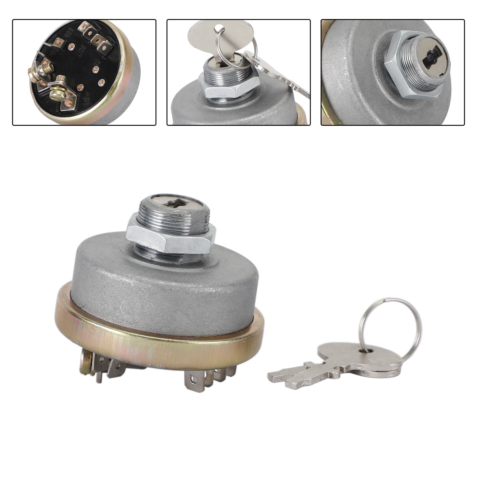 TX10953 Contactslot met 2 sleutels voor lange 2460 2610 350 360 445DT tractoren