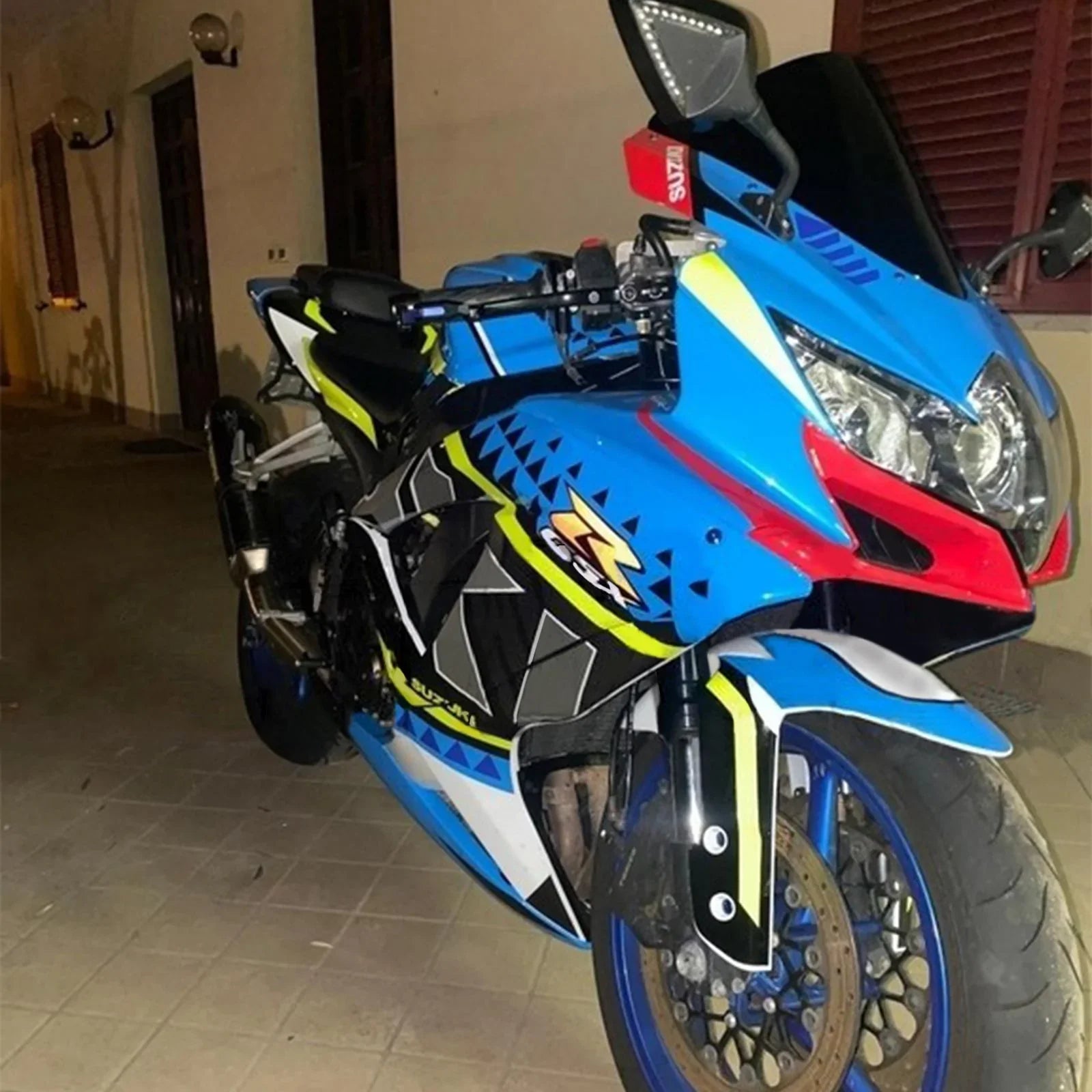 Amotopart Suzuki GSXR 600/750 2008-2010 ABS kunststof carrosseriekuipset K8