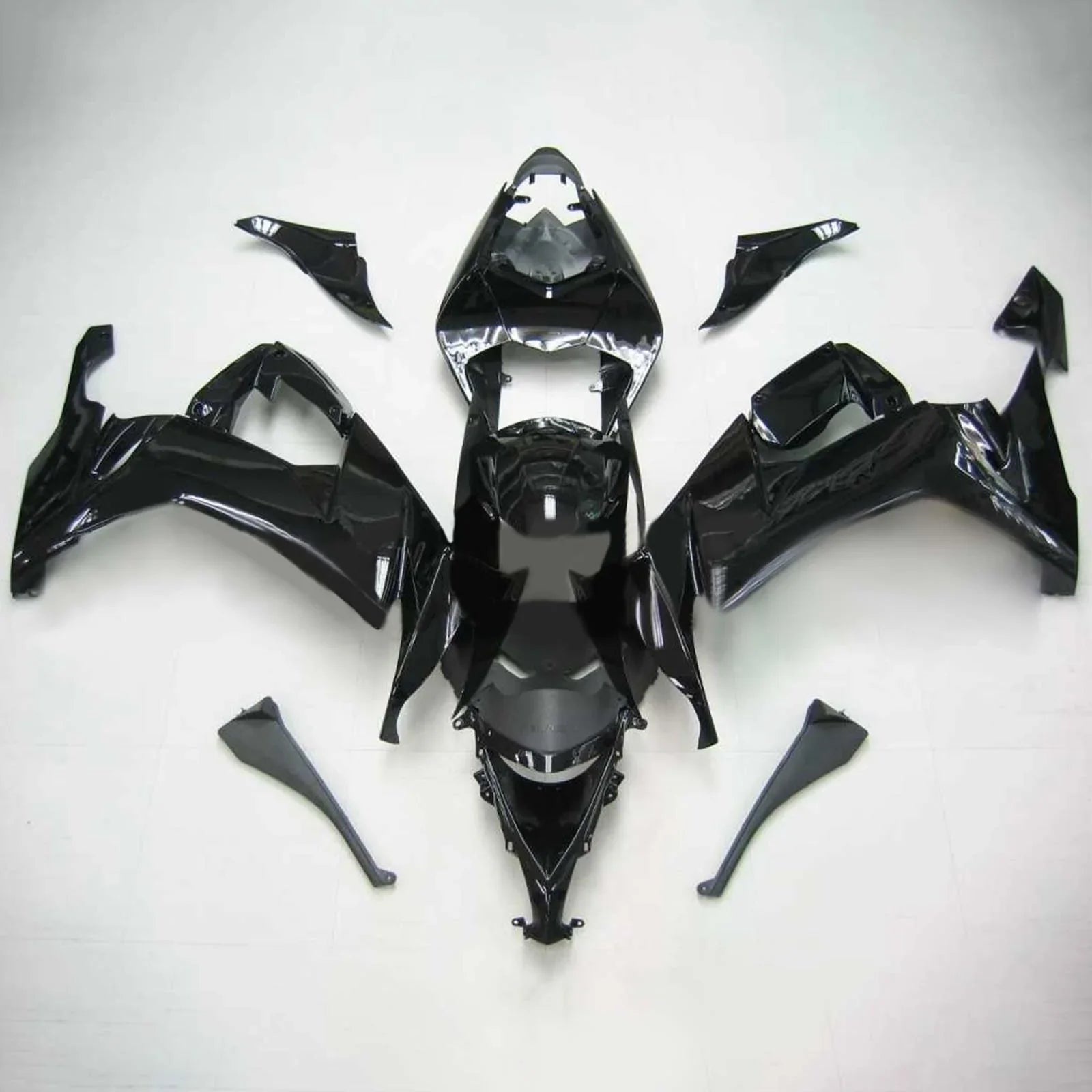 Kit de carénage Amotopart pour Kawasaki ZX10R 2008-2010 Générique