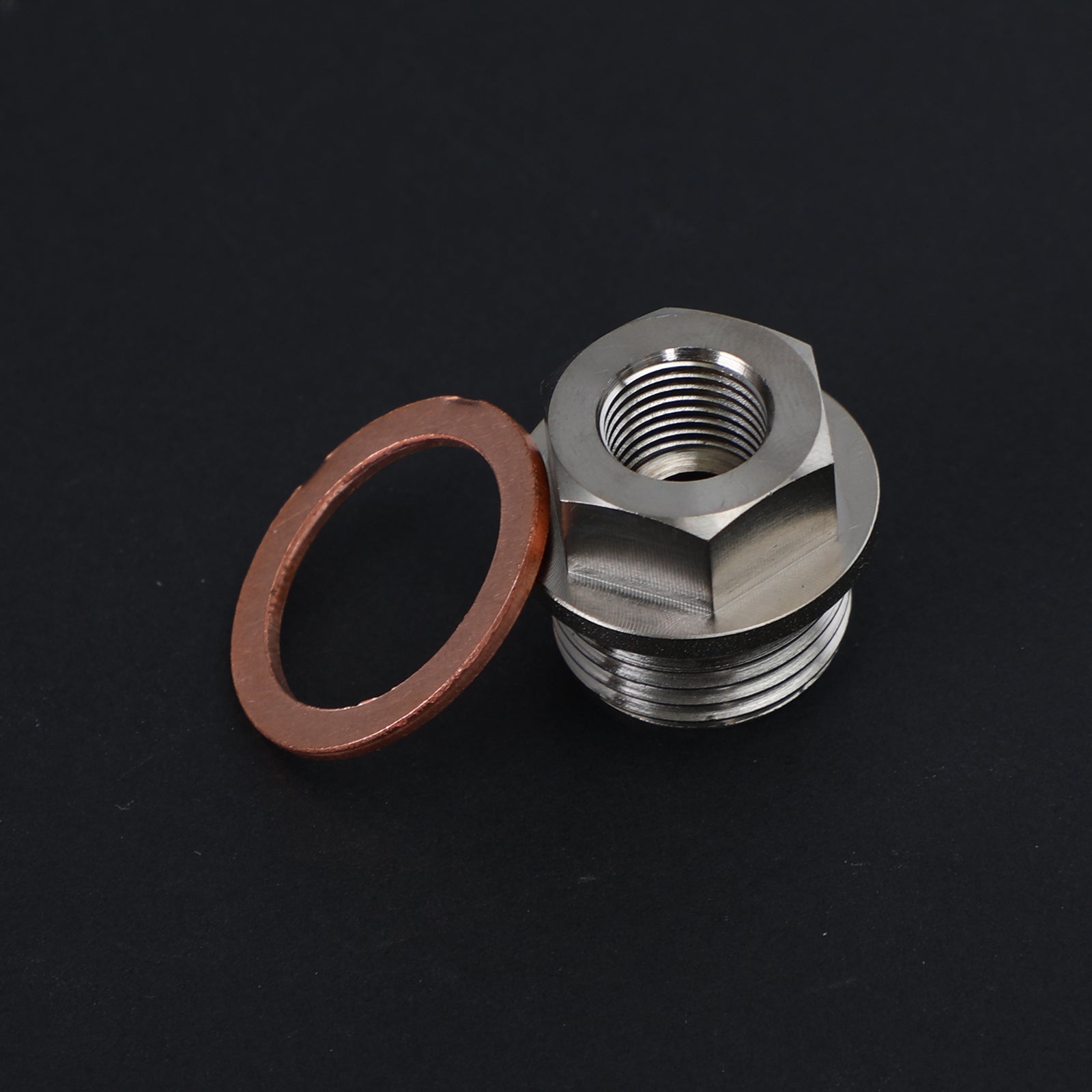 1/8" NPT naar M18x1.5 generieke mannelijke druk-temperatuurmeter zenderadapter