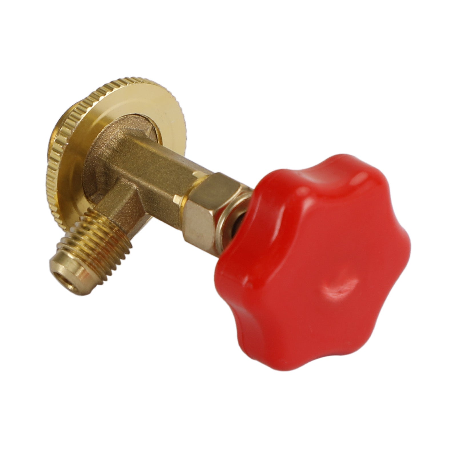 R134A Réfrigérant AC Can Bottle Tap 1/2 1/4 SAE Alliage Adaptateur Opener Valve