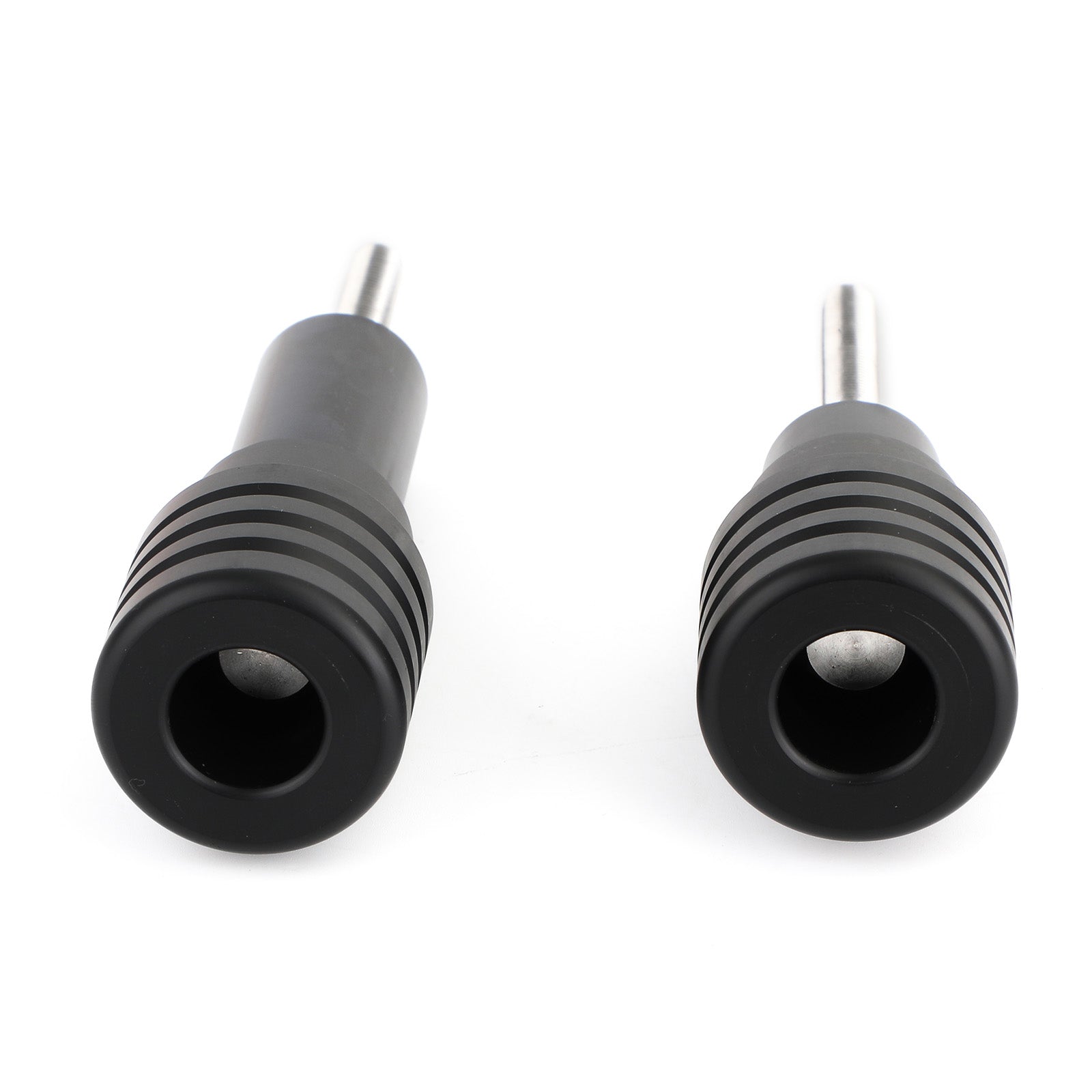 Zwarte anti-crash frame sliders beschermer voor Kawasaki ZX25R Ninja 250 20-21 Generiek