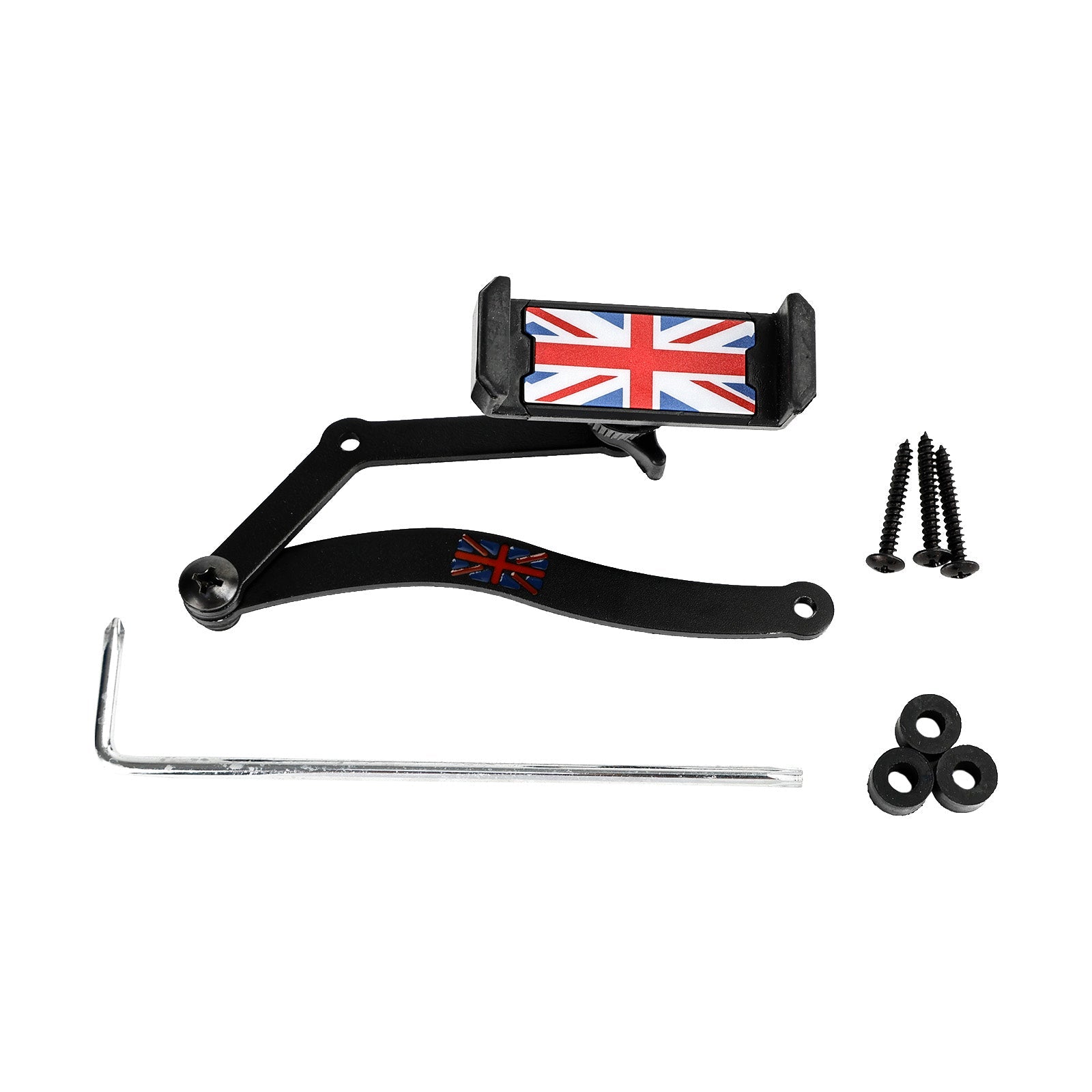 Supporto per cellulare da auto con rotazione di 360° per Mini Cooper R50 R52 R53 Rosso
