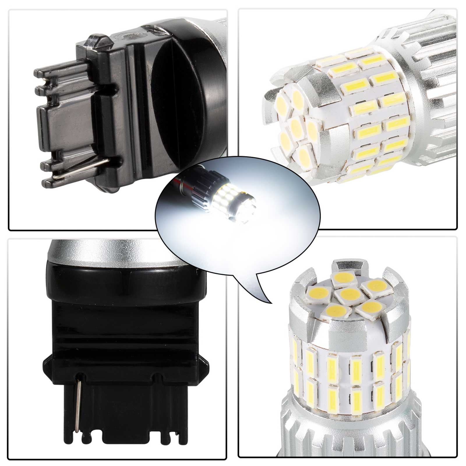 2x 1200lm a LED Canbus LED Diurne LED BIRT Generico bianco