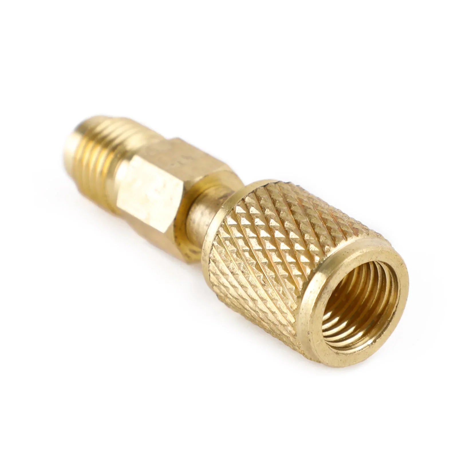 3 szt. R1234yf R134a R12 Czynnik chłodniczy może kranować Adaptery 1/4SAE 1/2" ACME LH