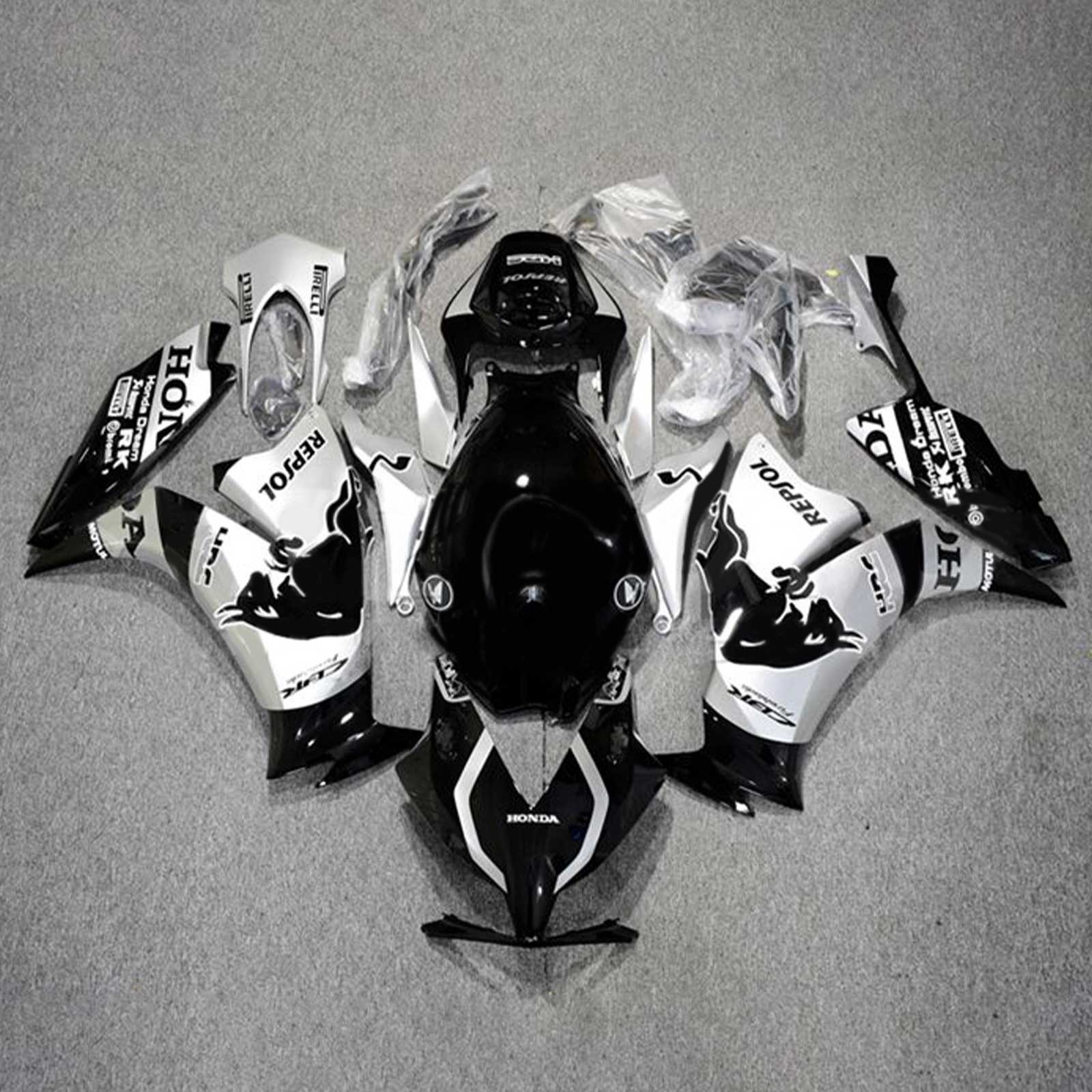 Amotopart Honda CBR1000RR 2012-2016 Kit de carenado de carrocería de plástico ABS