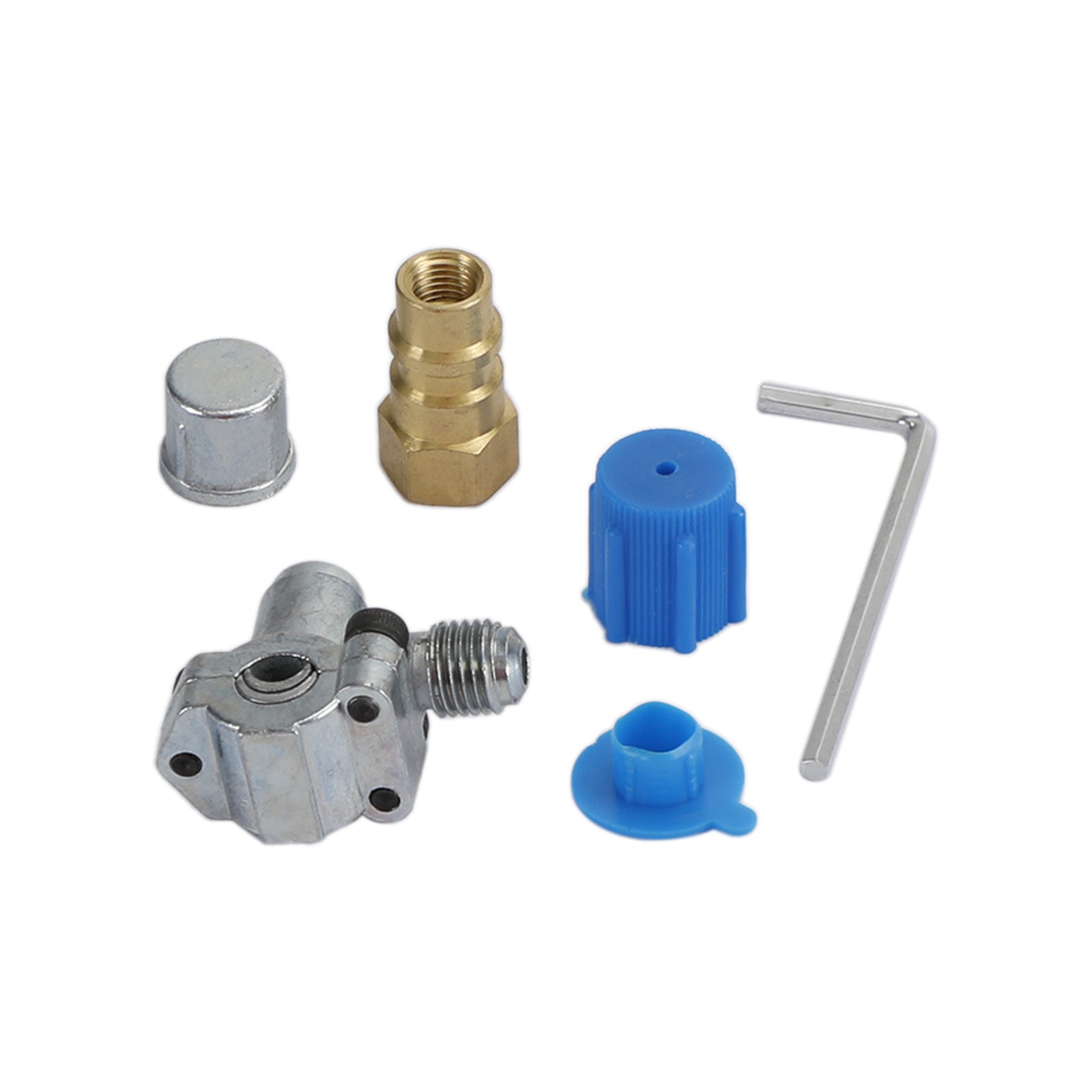 Pour réfrigérant R12 R22 R134A A/C Retrofit Valve & BPV31 Bullet Piercing Tap Kits