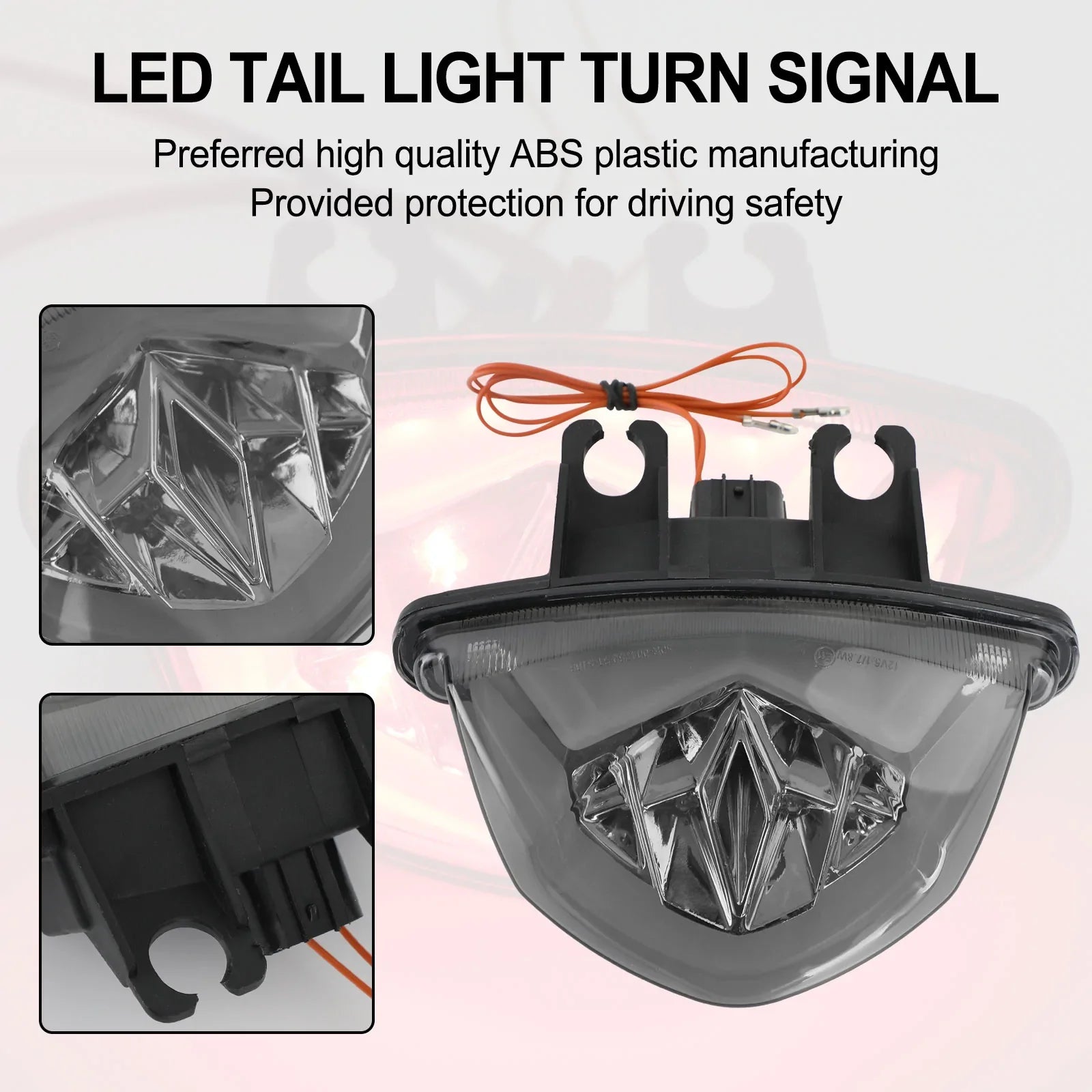 Clignotant de feu arrière LED pour Suzuki GSXS 1000 F GSX-S 750 Z 2017-2021 générique