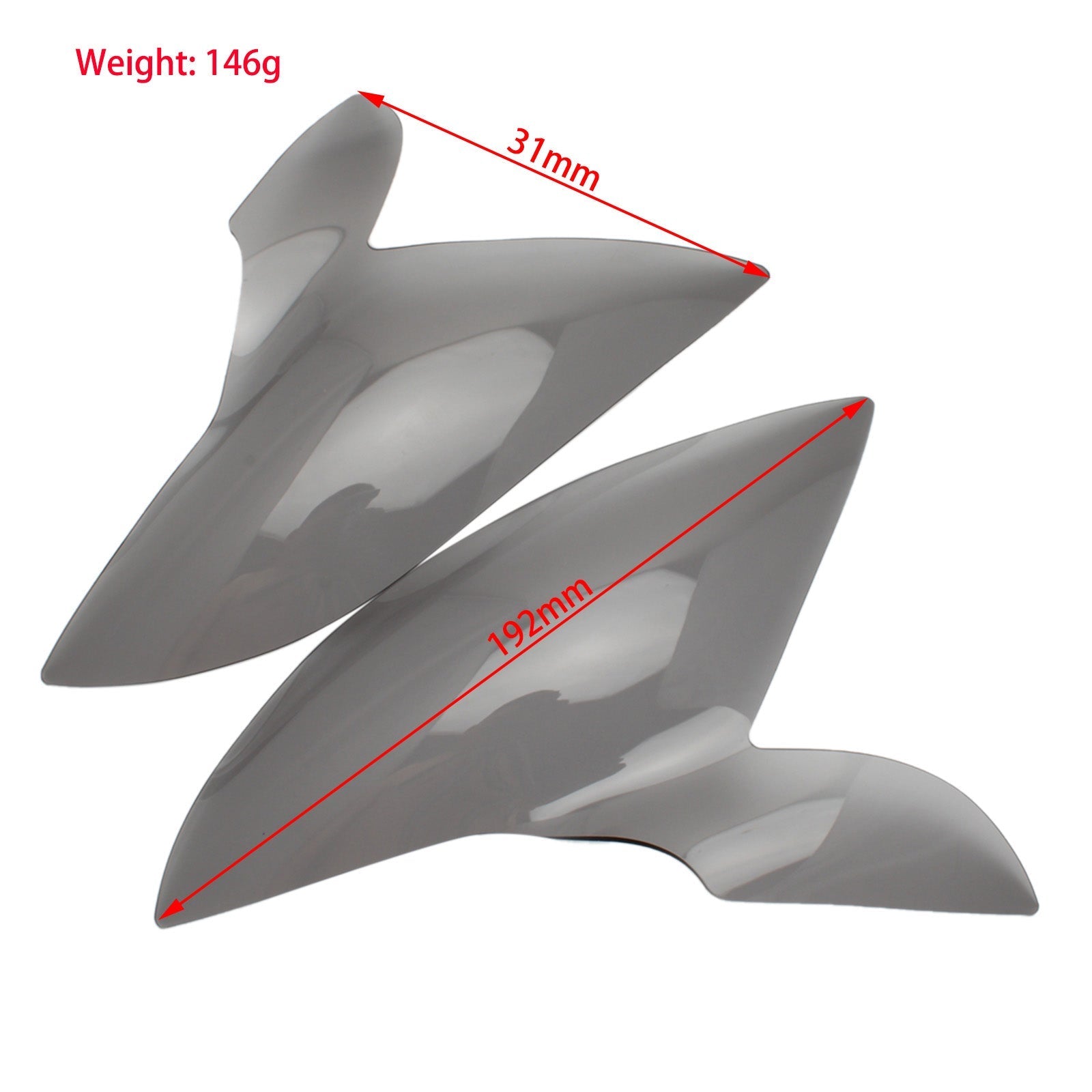 Suzuki GSX-S 1000F 2015-2021 -sovelluksen suojaavan ajovalojen linssin suojaus