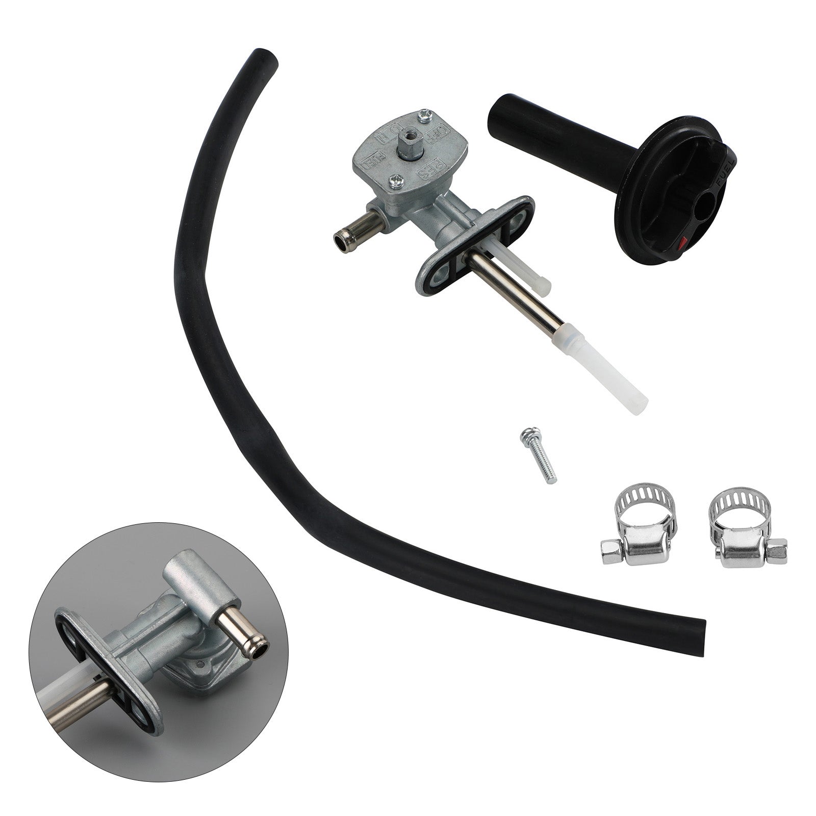 Petcock gorivni ventil in vijak ročice za Kawasaki Prairie 360 KVF360 2003-2013 generic