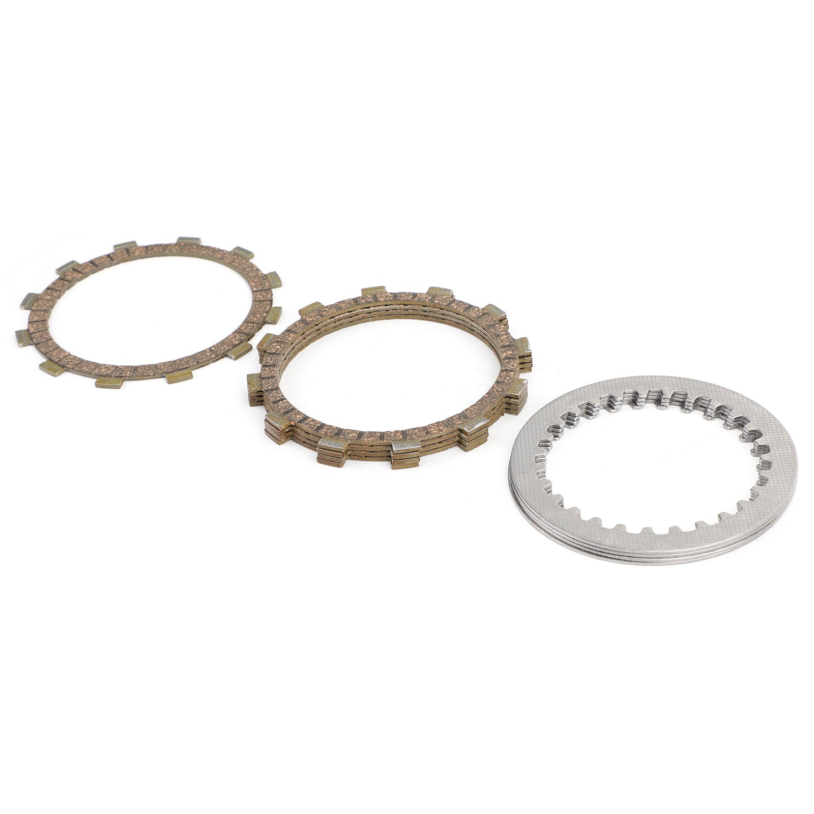 Kit Frizione e Dischi Attrito in Acciaio per Yamaha XV XVS 125 250 Virago 1997-2017 Generico