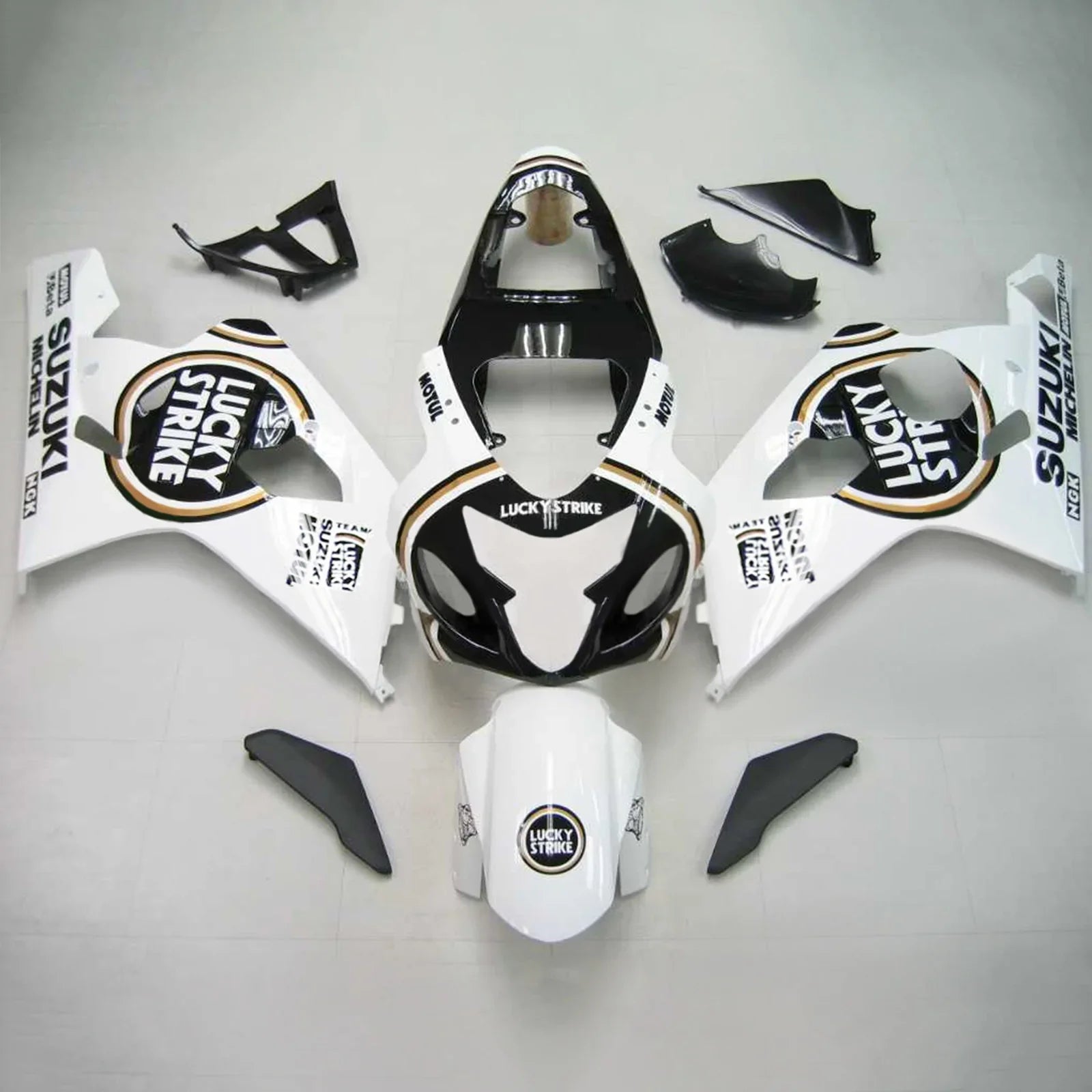 Amotopart Suzuki GSXR 600/750 2004-2005 ABS kunststof carrosseriekuipset