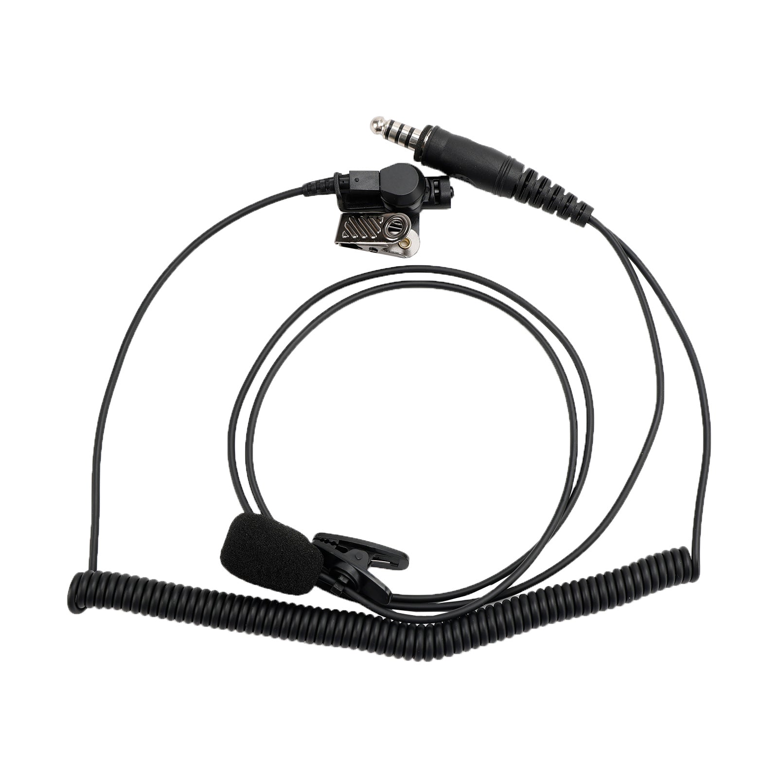 Écouteurs intra-auriculaires 7.1-A3, écouteurs à Tube d'air Transparent, écoute unique, avec micro