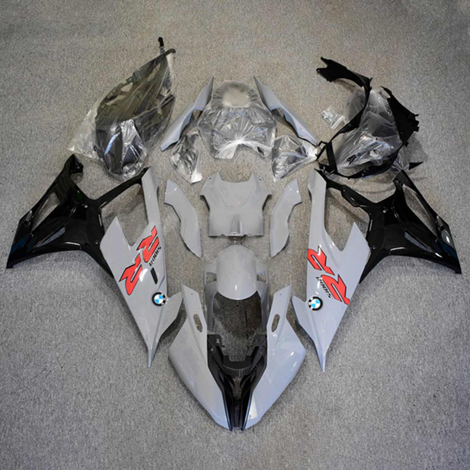 Kit de carenado Amotopart para BMW S1000RR 2019-2022 Genérico