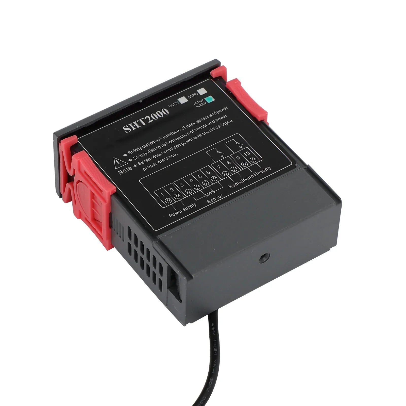 SHT2000 TEMPERATURY HIGROMOROMORMOROMOROMOROMER AC110-230V/DC12V/24V czujnik