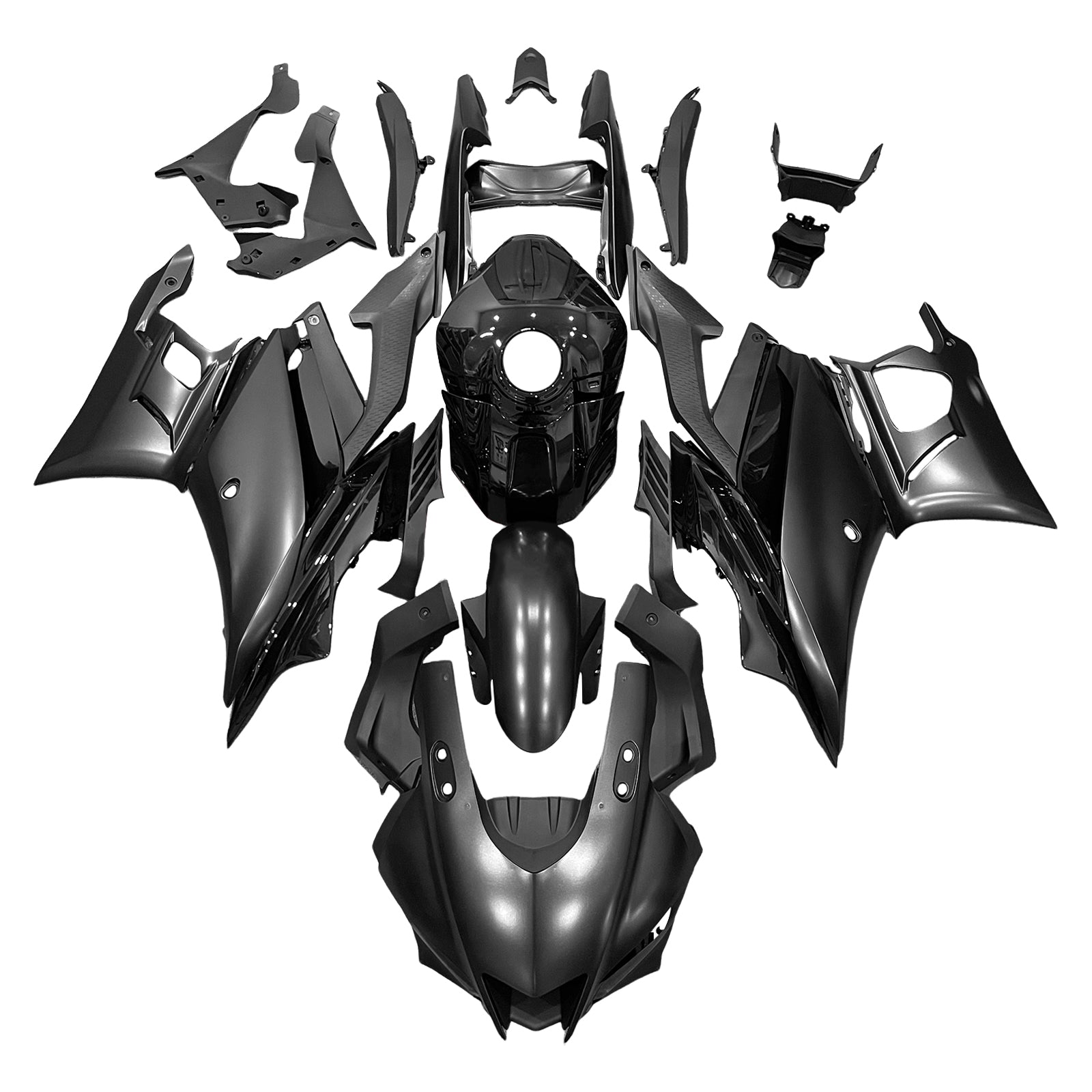 Amotopart Yamaha YZF-R3 R25 2019-2021 Zestaw owiewek nadwozia z tworzywa ABS