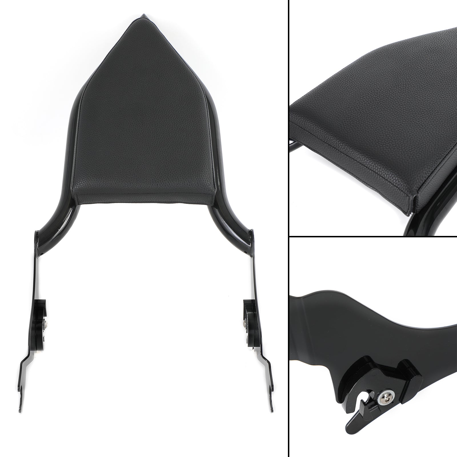 Coussin de dossier amovible Sissy Bar pour CVO Street Road Glide 2009-2021