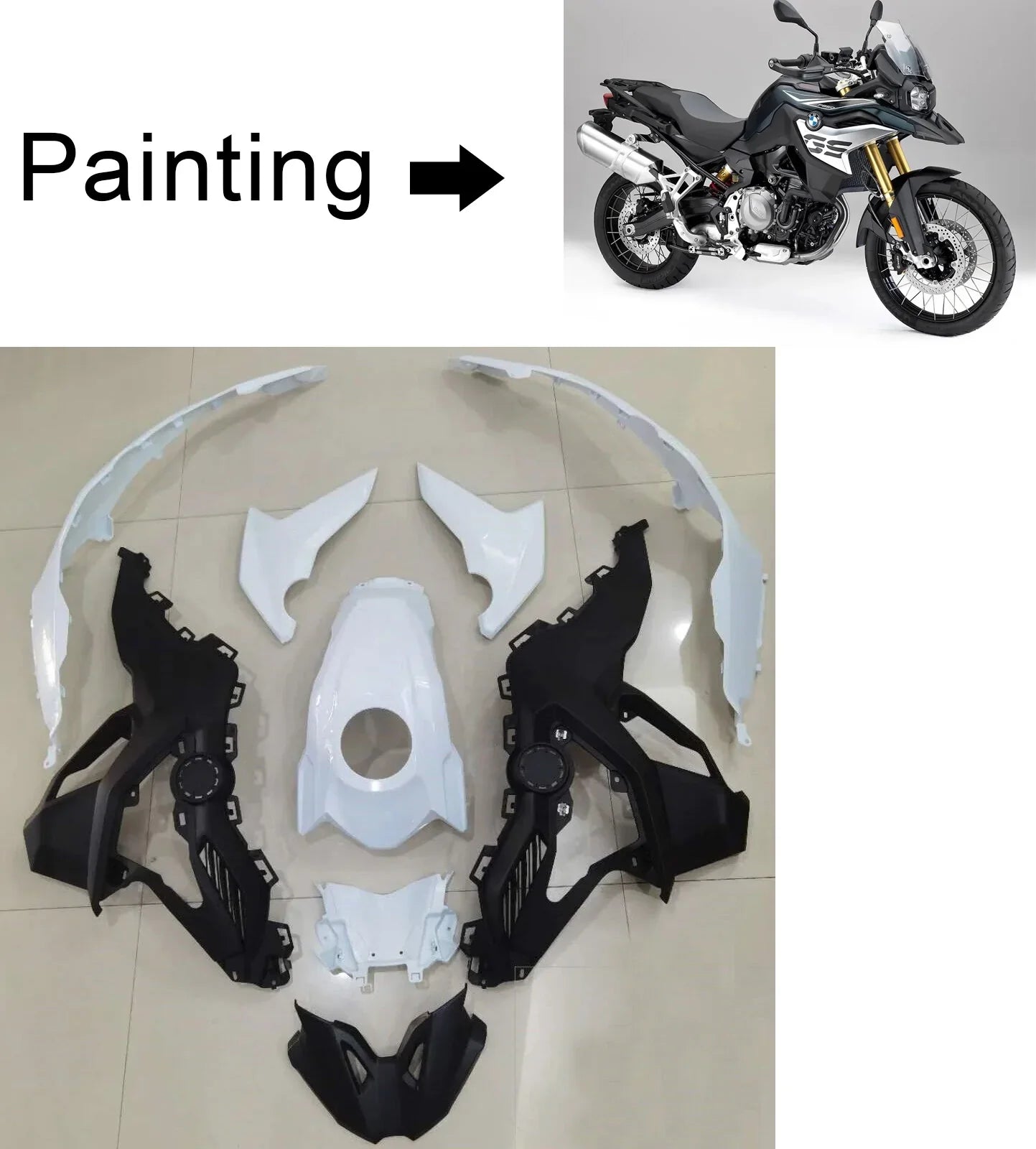 Amotopart BMW F750GS F850GS 2018-2020 Kuipset carrosserie