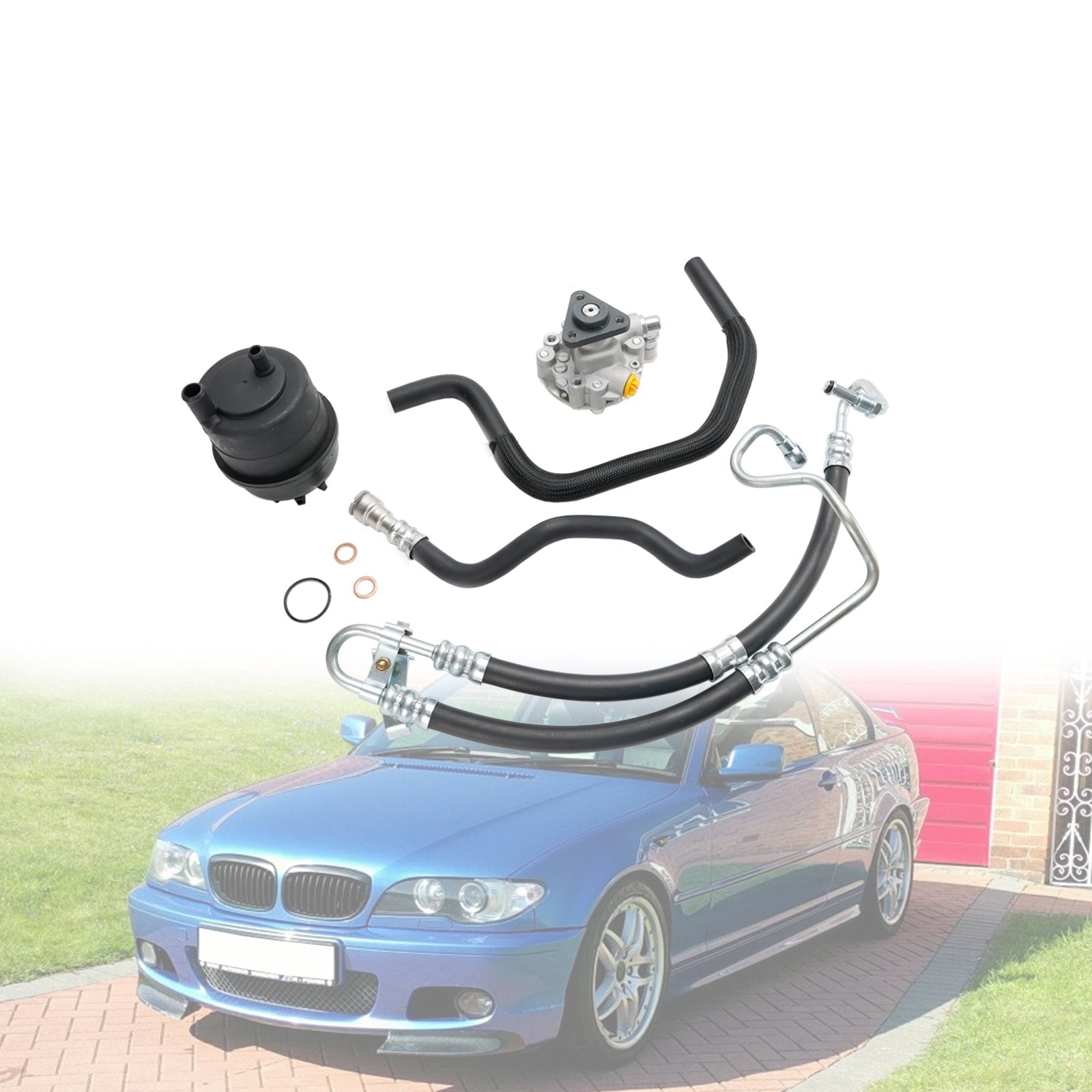 Stuurbekrachtingsonderdeel: Pomp 32416760036/32416750423 voor BMW E46 325 330 (2000-2005) - Snelle levering